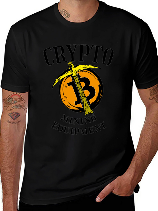 Crypto Mining Equipment Black T-Shirt
