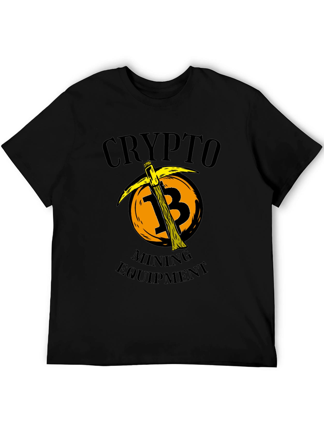 Crypto Mining Equipment Black T-Shirt