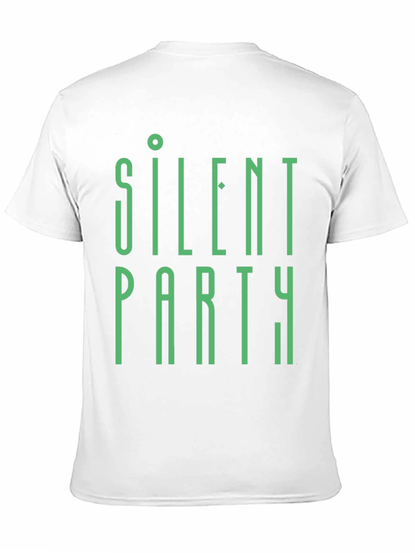 Silent Party Graphic Tee - Modern Style
