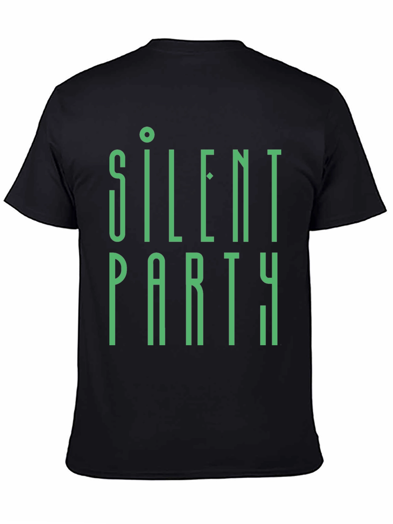Silent Party Graphic Tee - Modern Style