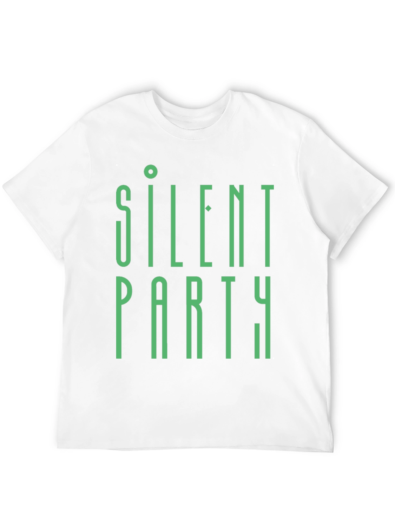 Silent Party Graphic Tee - Modern Style