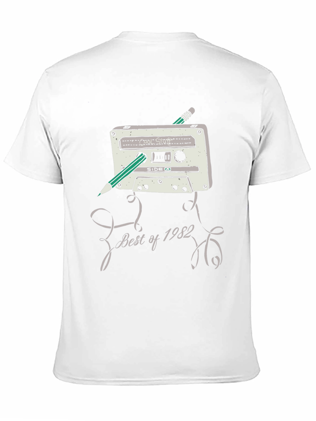 Retro Cassette Tape T-Shirt - Best of 1982