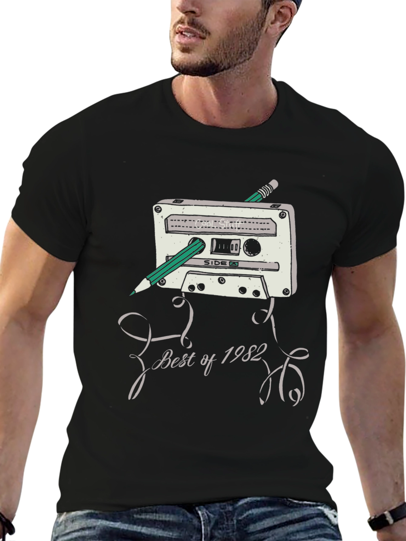 Retro Cassette Tape T-Shirt - Best of 1982