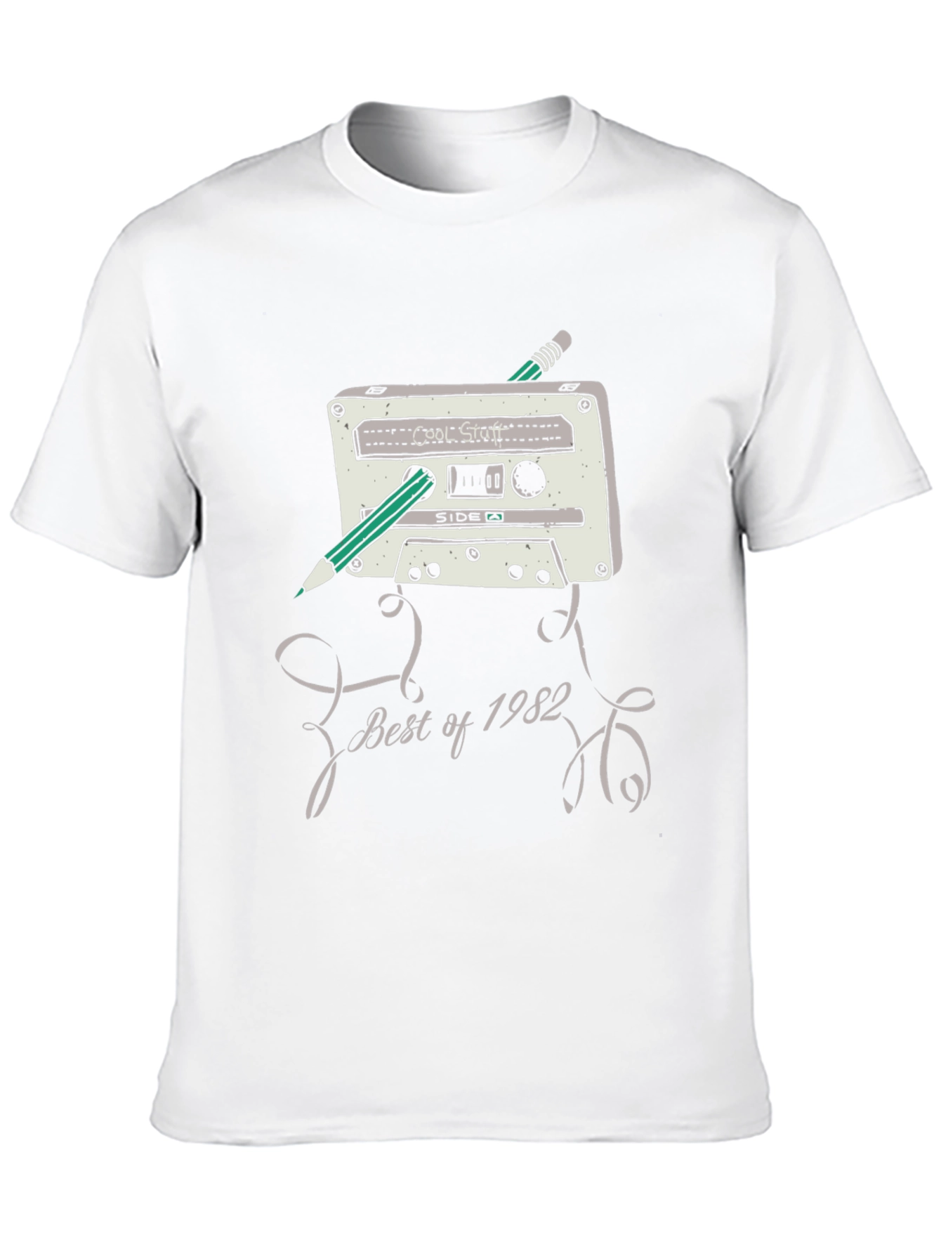 Retro Cassette Tape T-Shirt - Best of 1982