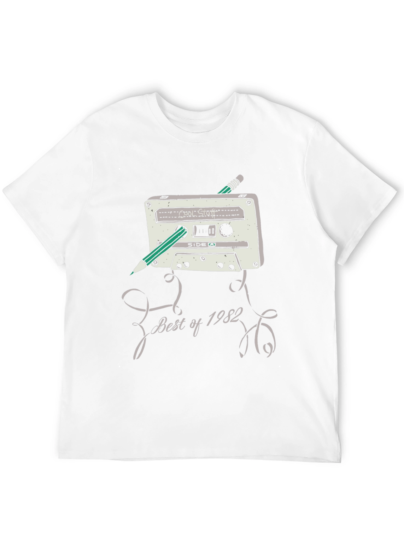 Retro Cassette Tape T-Shirt - Best of 1982