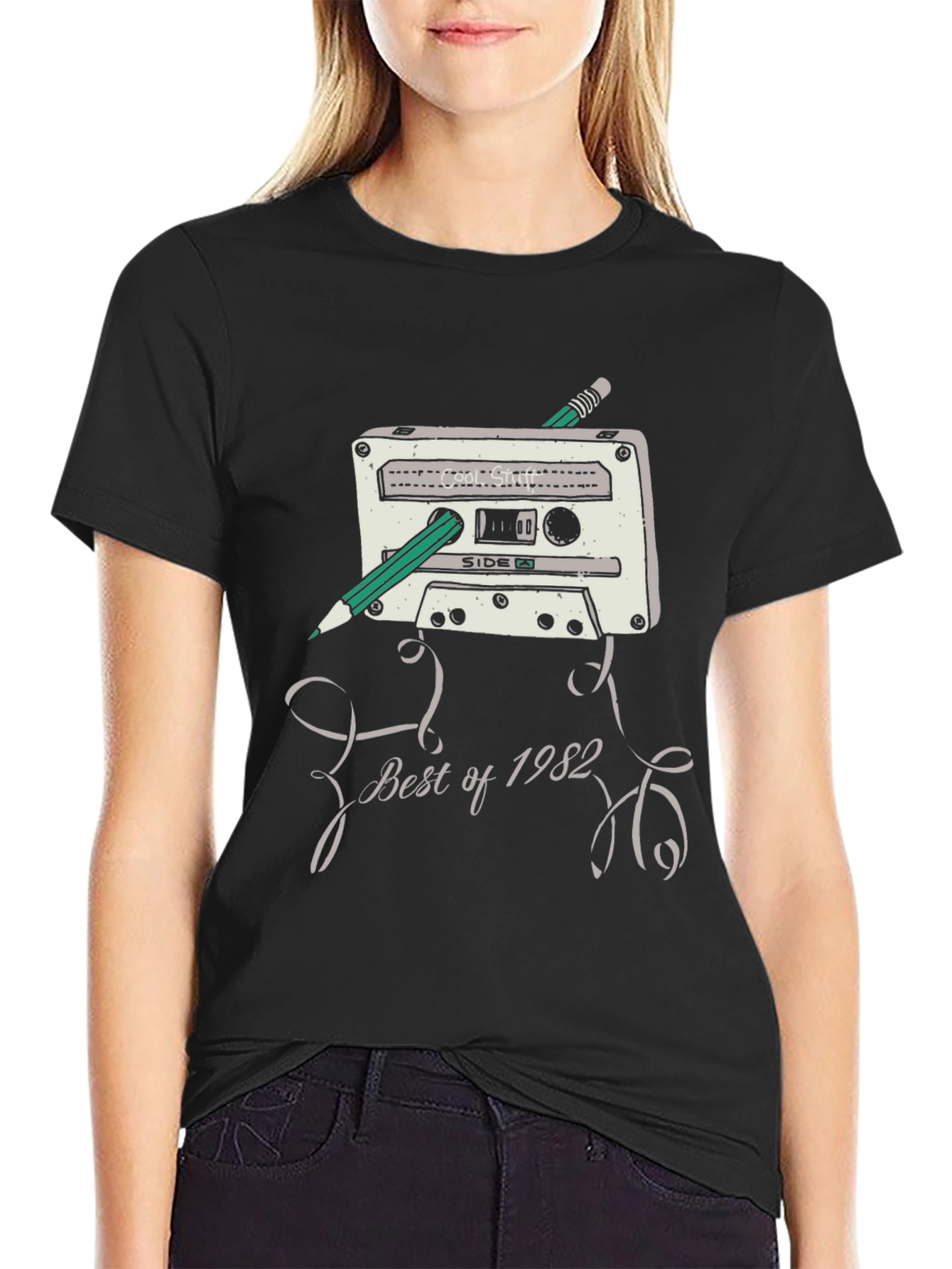 Retro Cassette Tape T-Shirt - Best of 1982