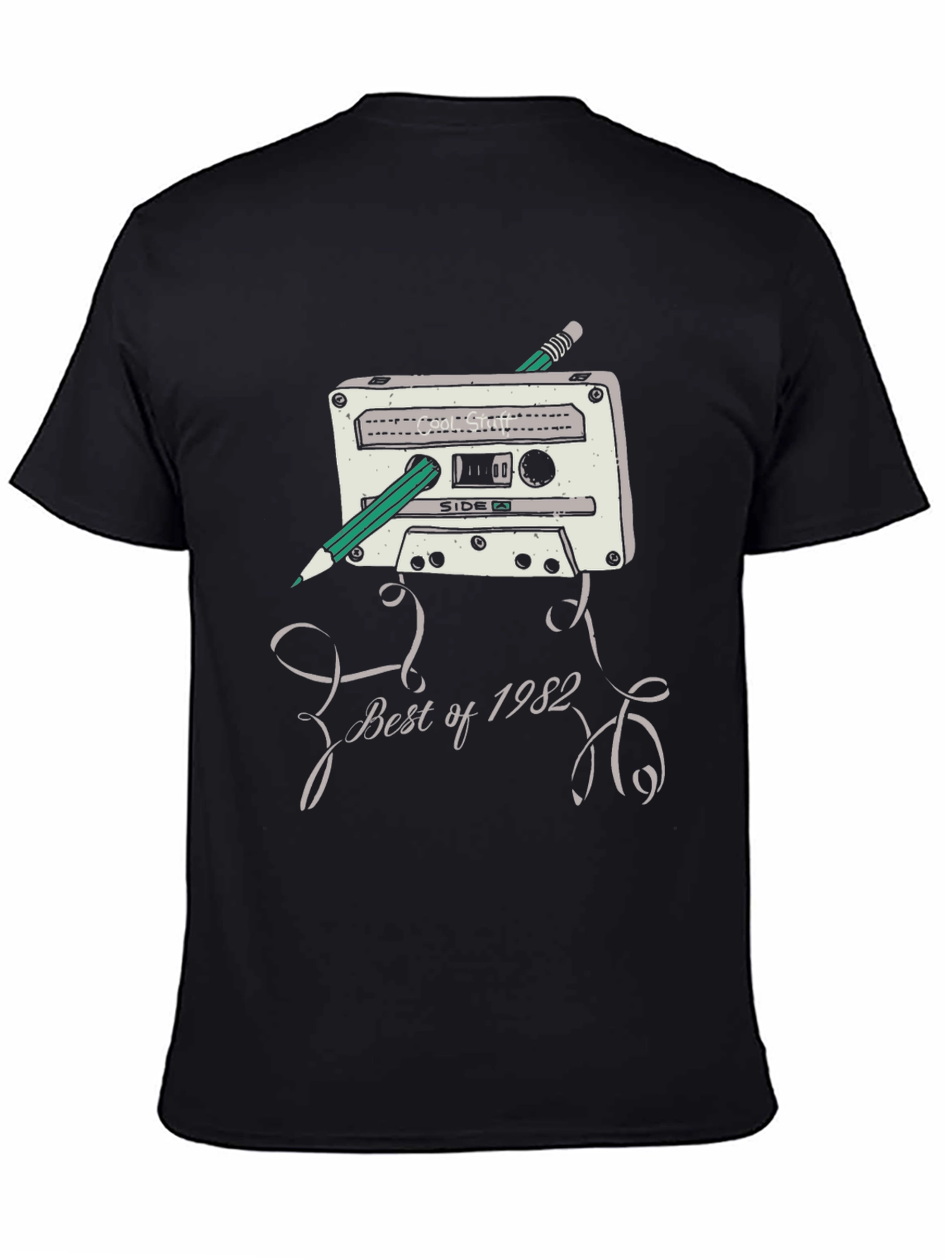 Retro Cassette Tape T-Shirt - Best of 1982