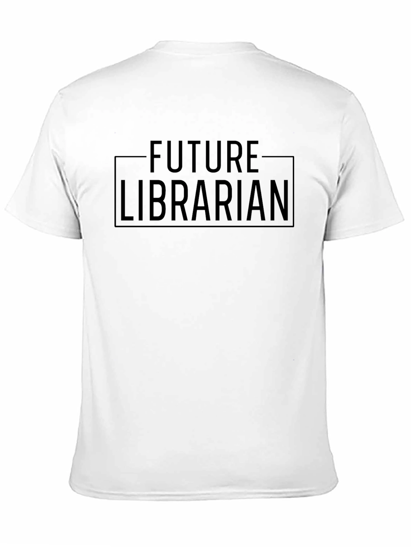 Future Librarian T-Shirt - Unisex Black Tee