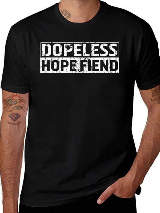 Dopeless Hopefiend Graphic Tee - Mens Black T-Shirt