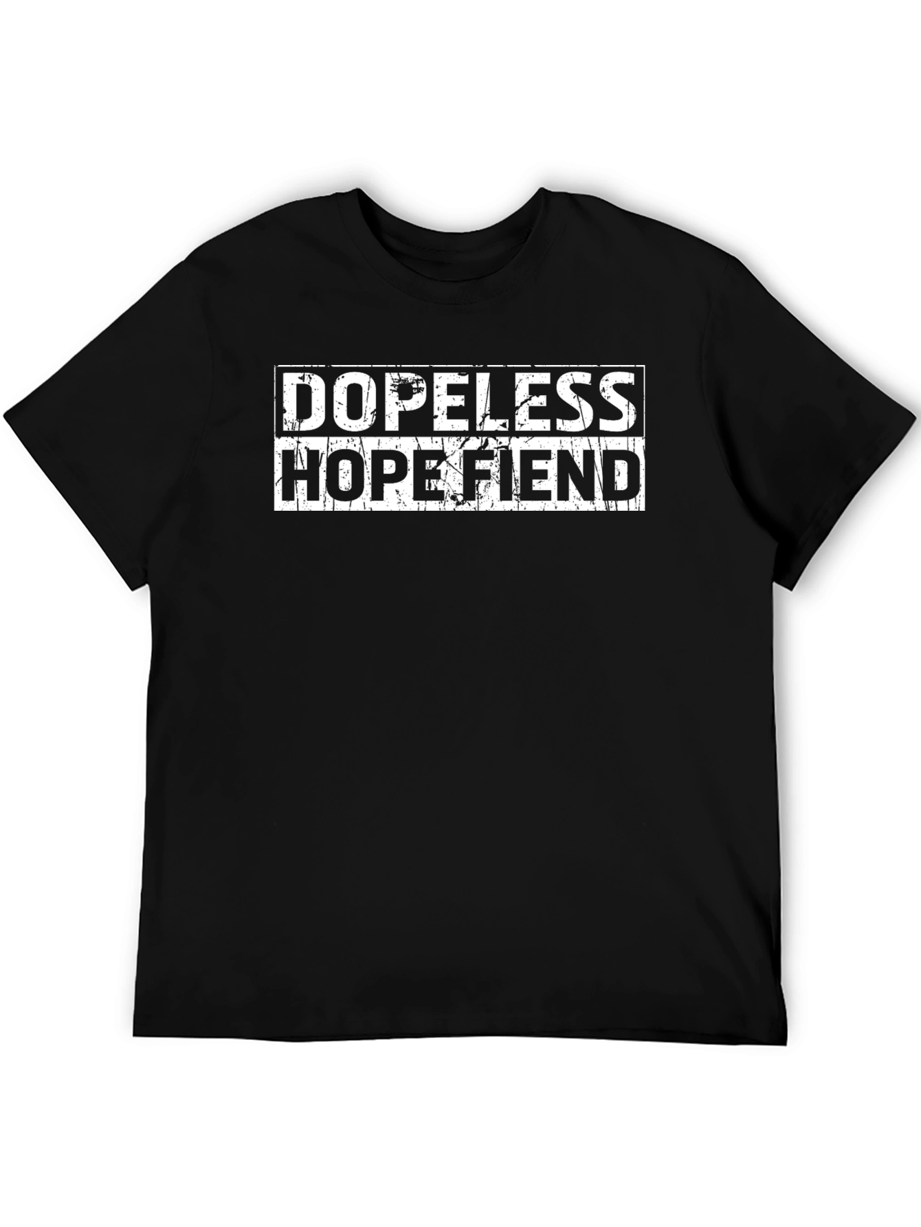Dopeless Hopefiend Graphic Tee - Mens Black T-Shirt