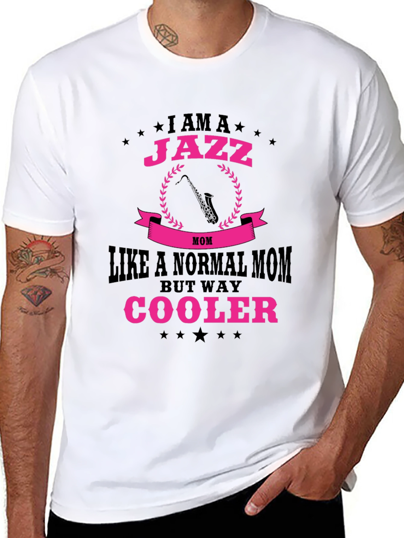 Jazz Mom Graphic Tee - Cool Mothers Day Gift