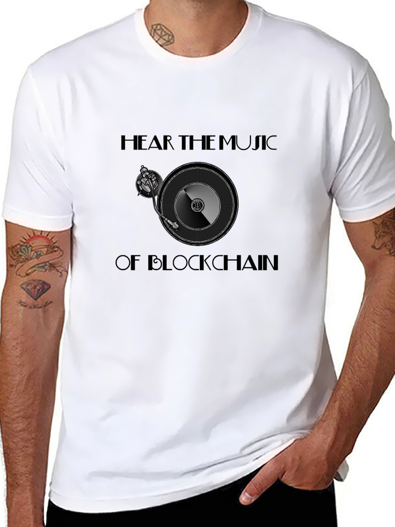 Hear the Music of Blockchain T-Shirt
