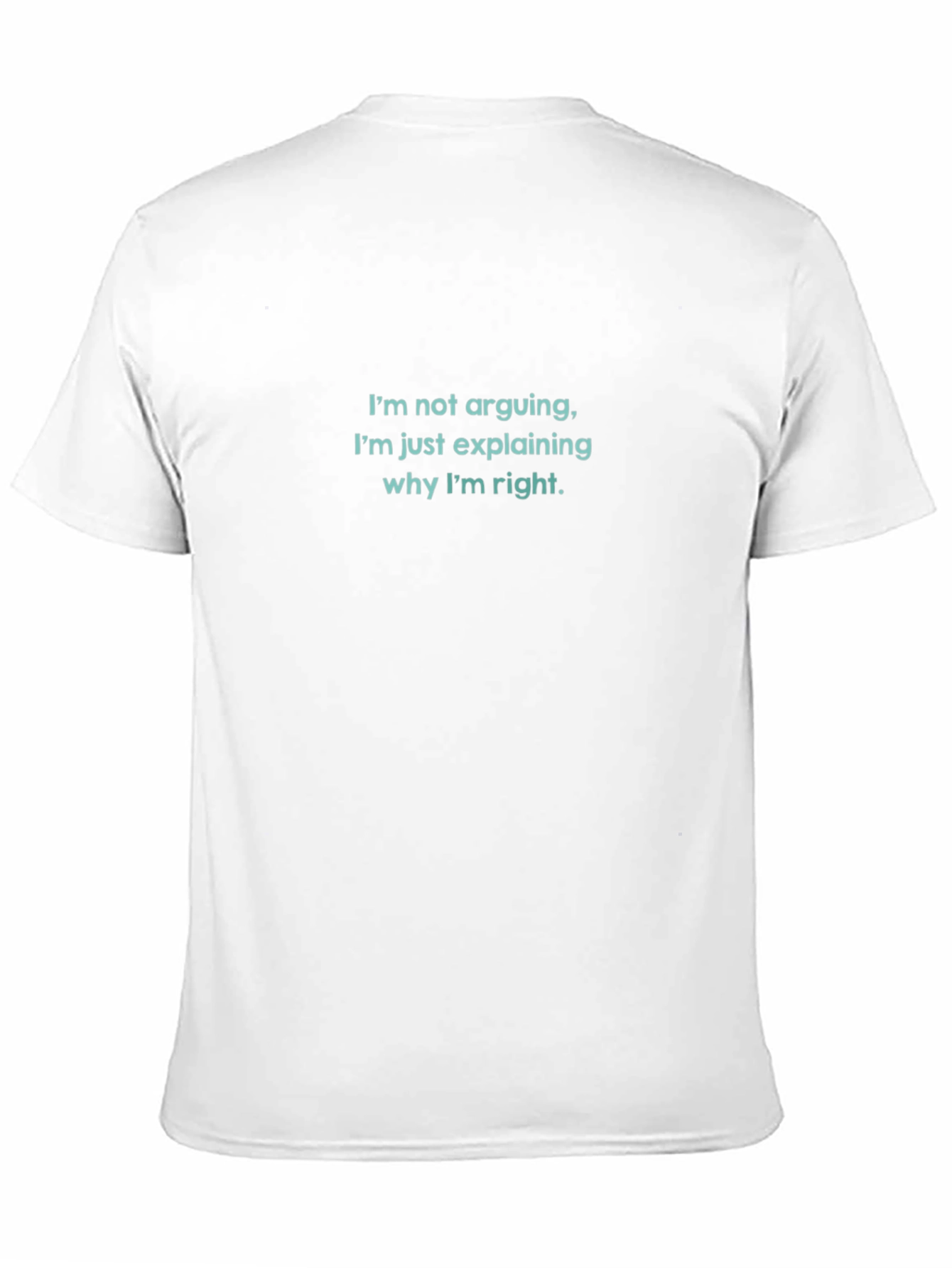 Funny Im Not Arguing Graphic Tee