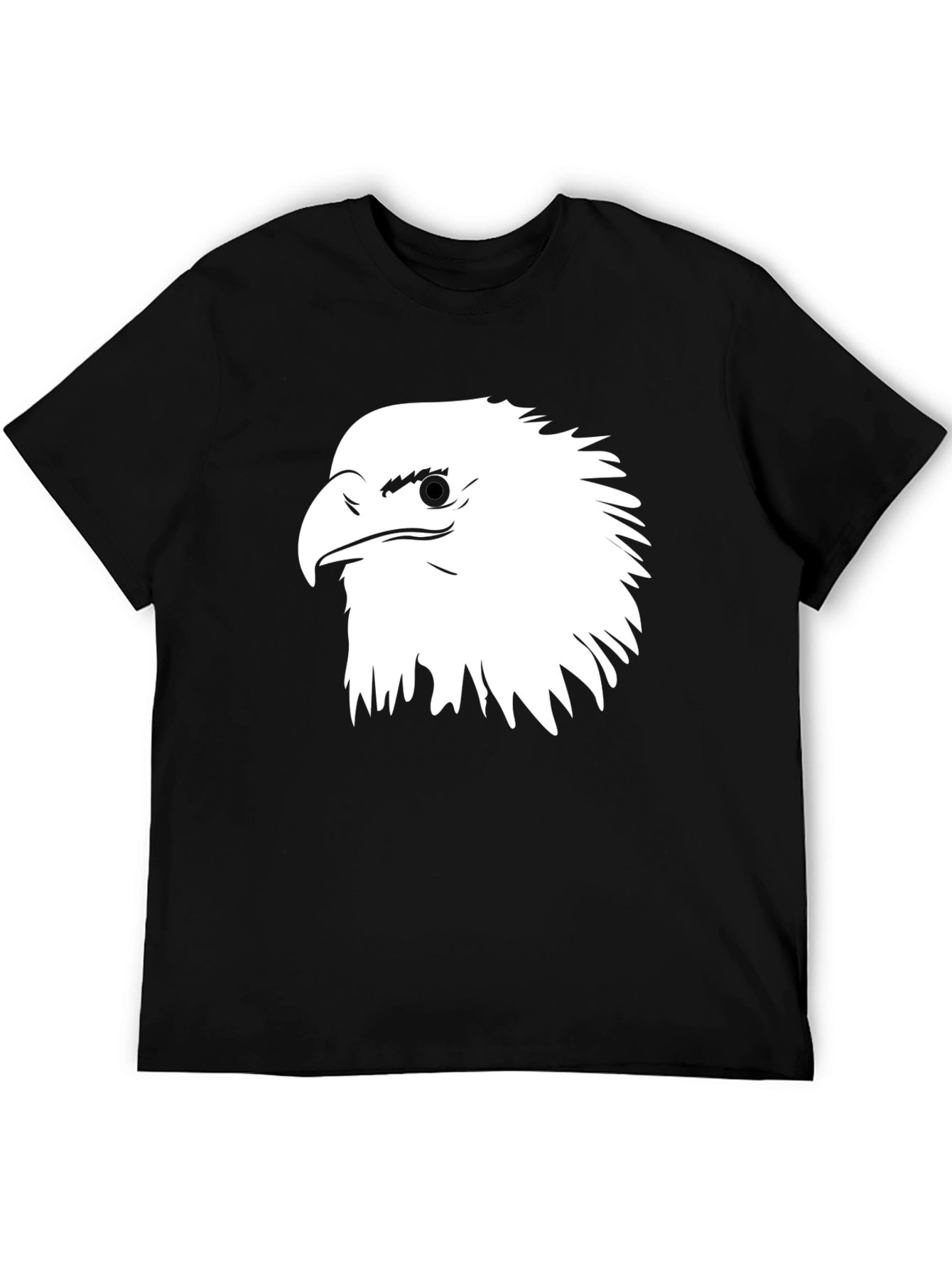 Eagle Graphic T-Shirt - Black Cotton Tee