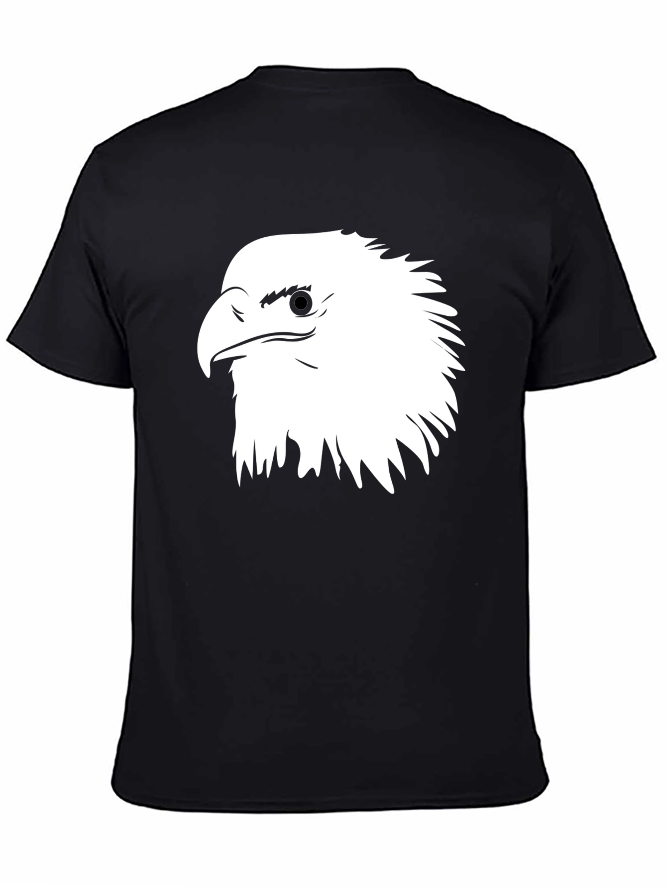 Eagle Graphic T-Shirt - Black Cotton Tee
