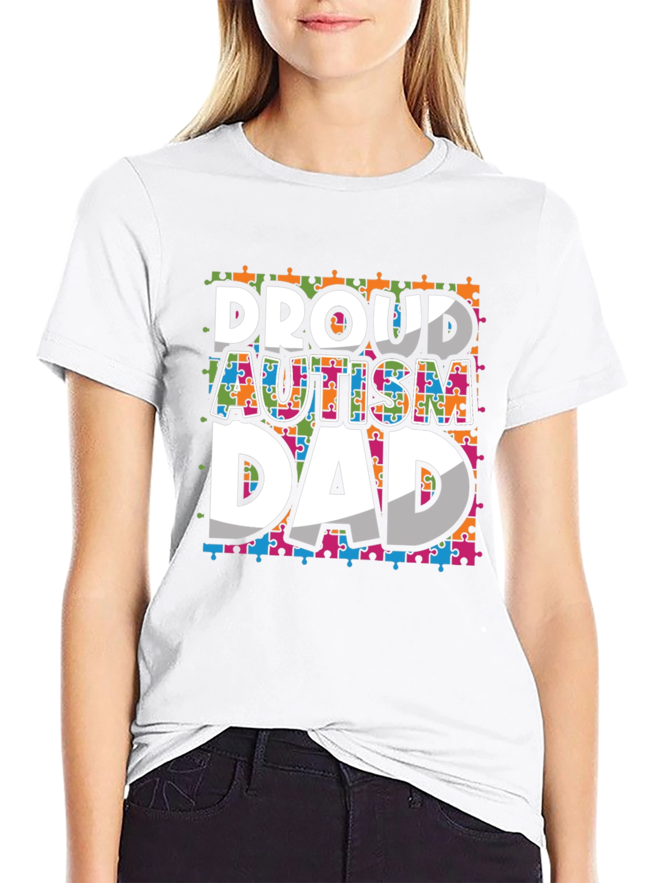 Proud Autism Dad T-Shirt