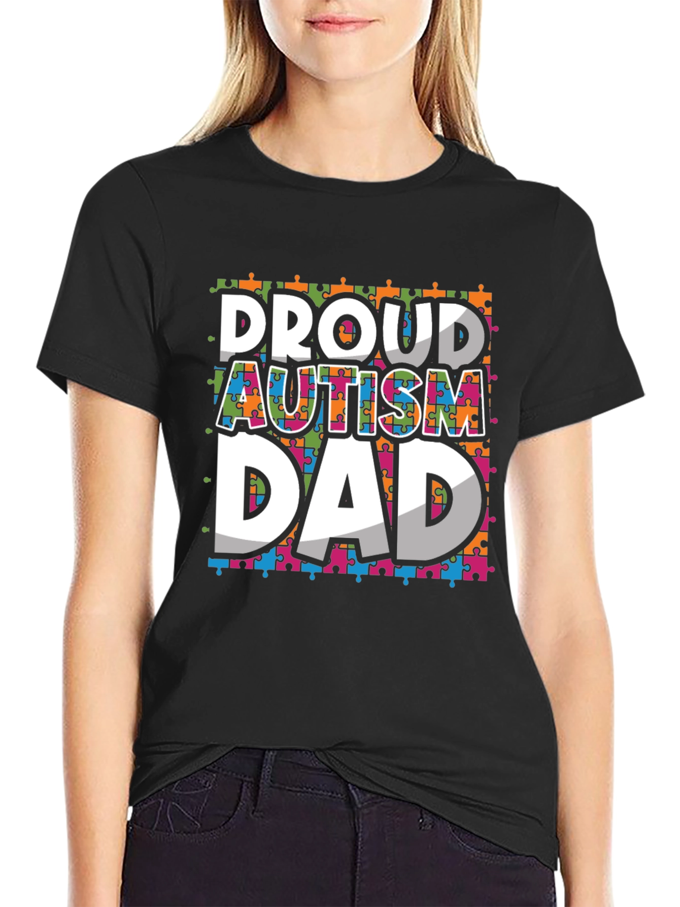 Proud Autism Dad T-Shirt