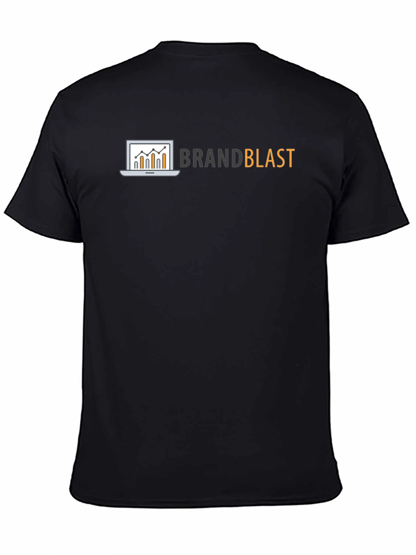 BrandBlast Graphic T-Shirt - Black Cotton Tee