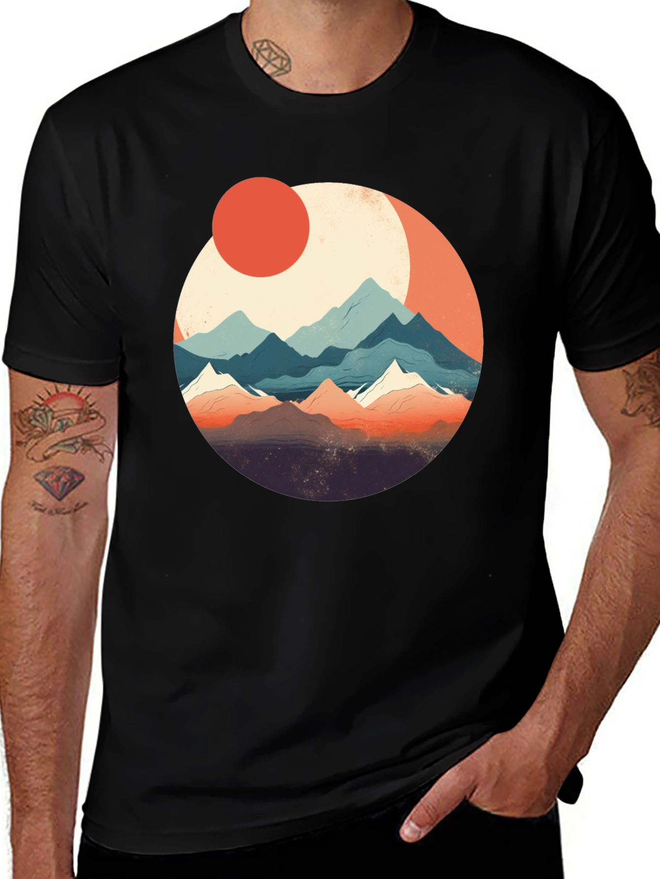 Mountain Graphic Tee - Adventure Awaits!