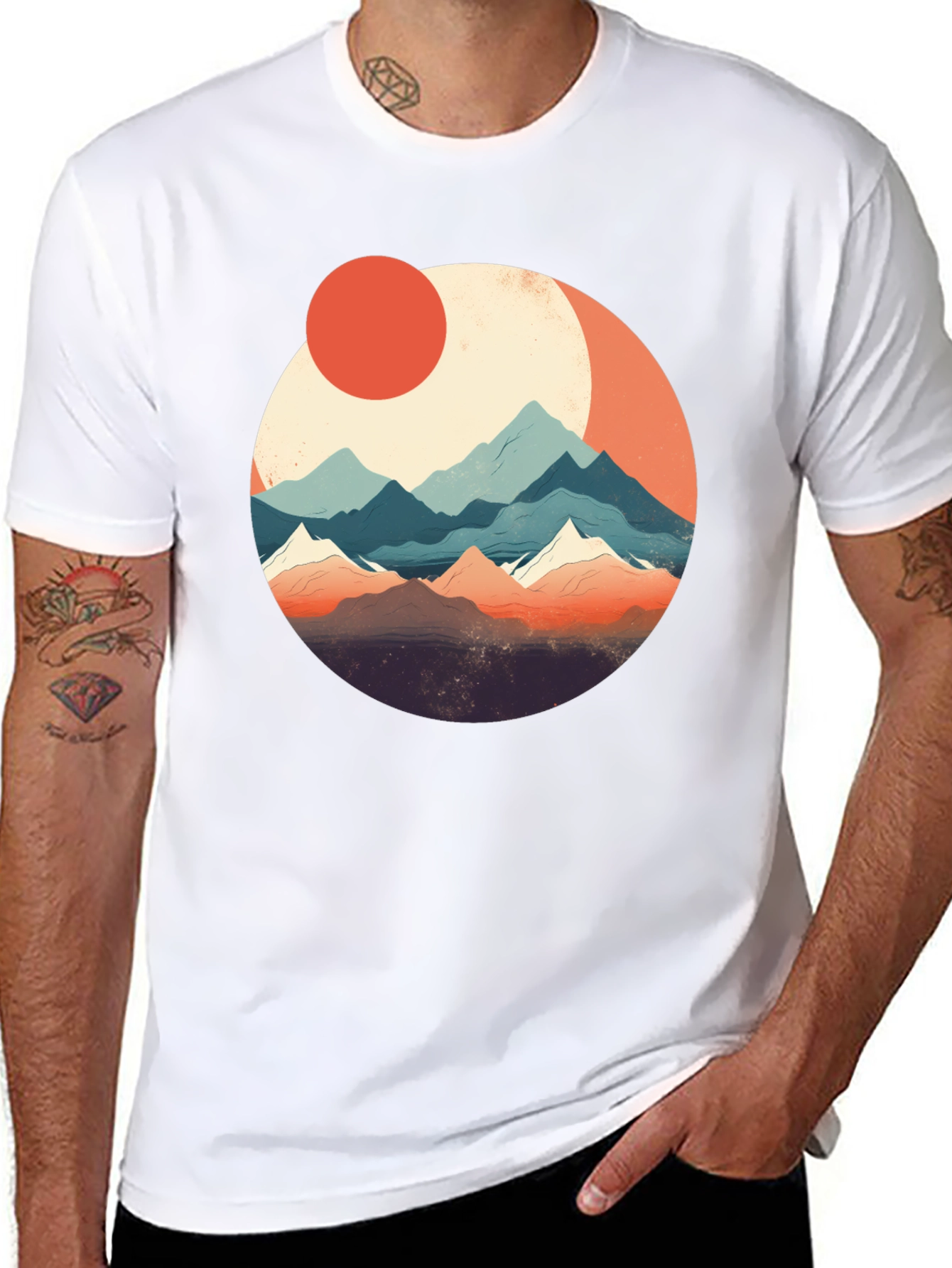 Mountain Graphic Tee - Adventure Awaits!