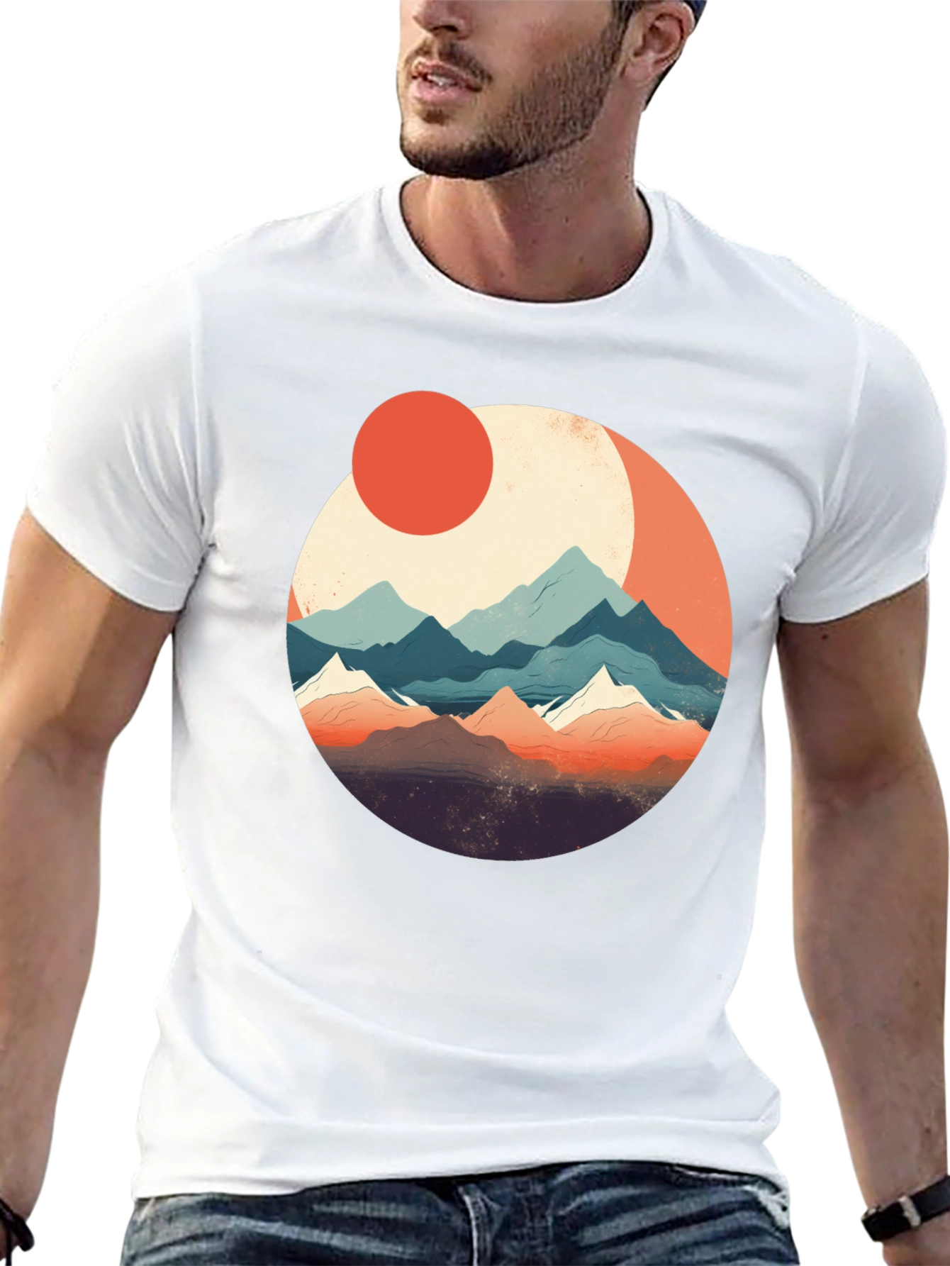 Mountain Graphic Tee - Adventure Awaits!