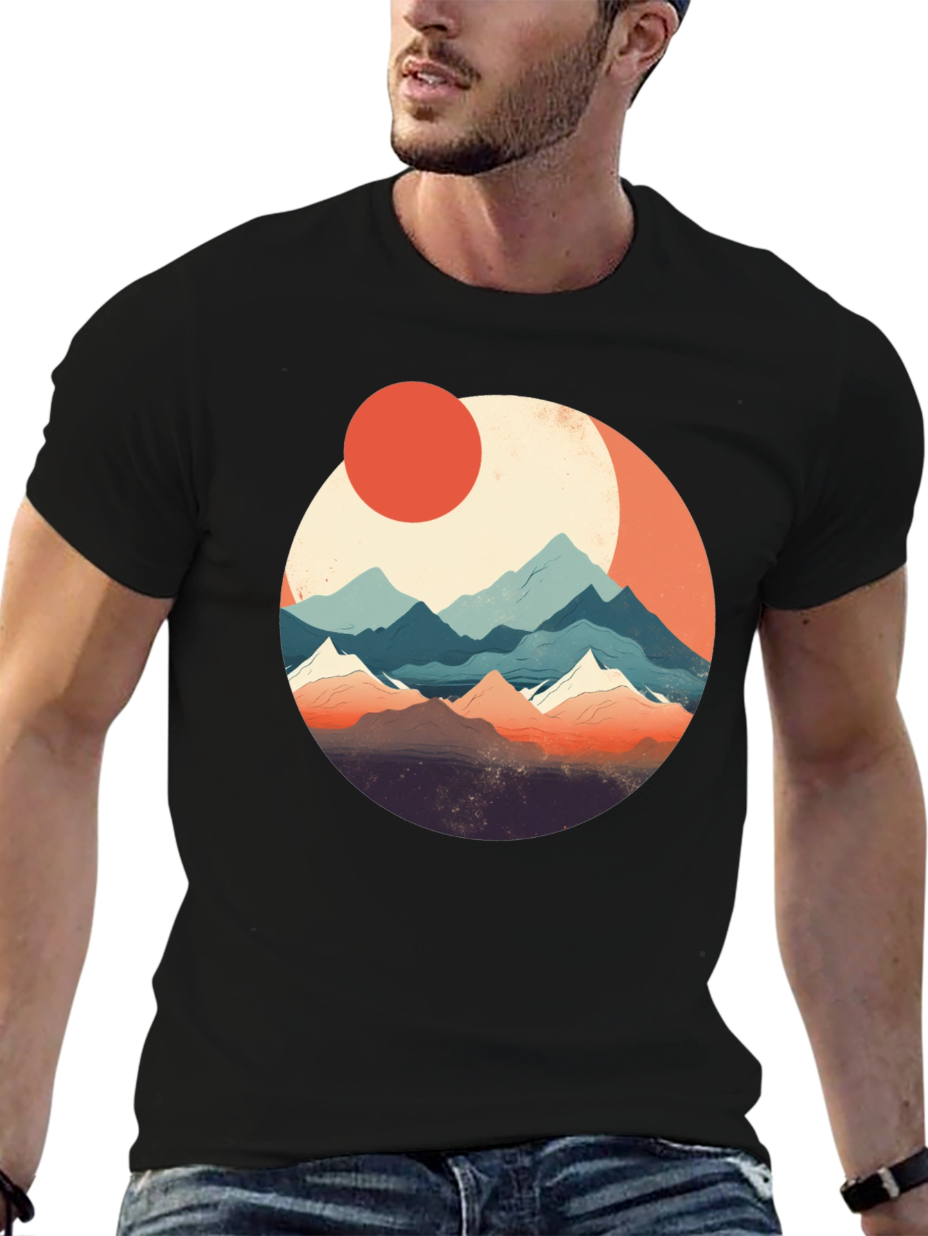 Mountain Graphic Tee - Adventure Awaits!