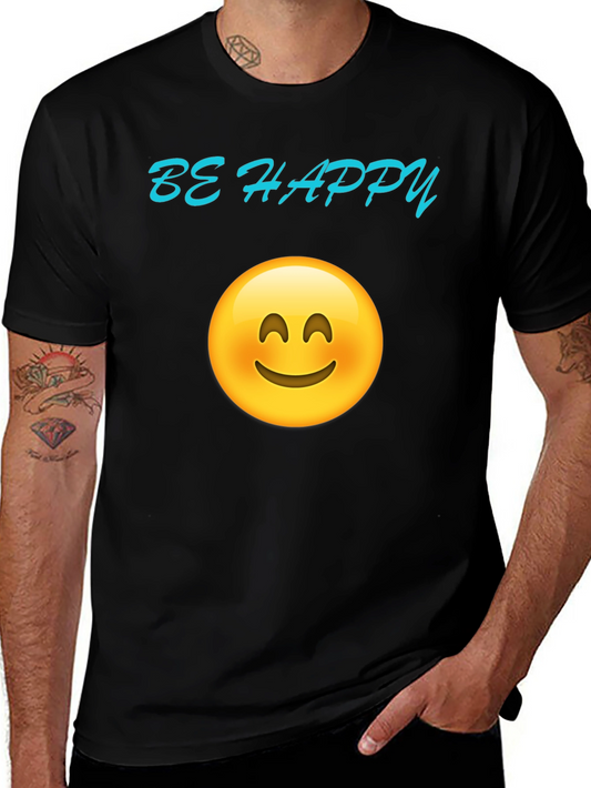 Be Happy Emoji T-Shirt