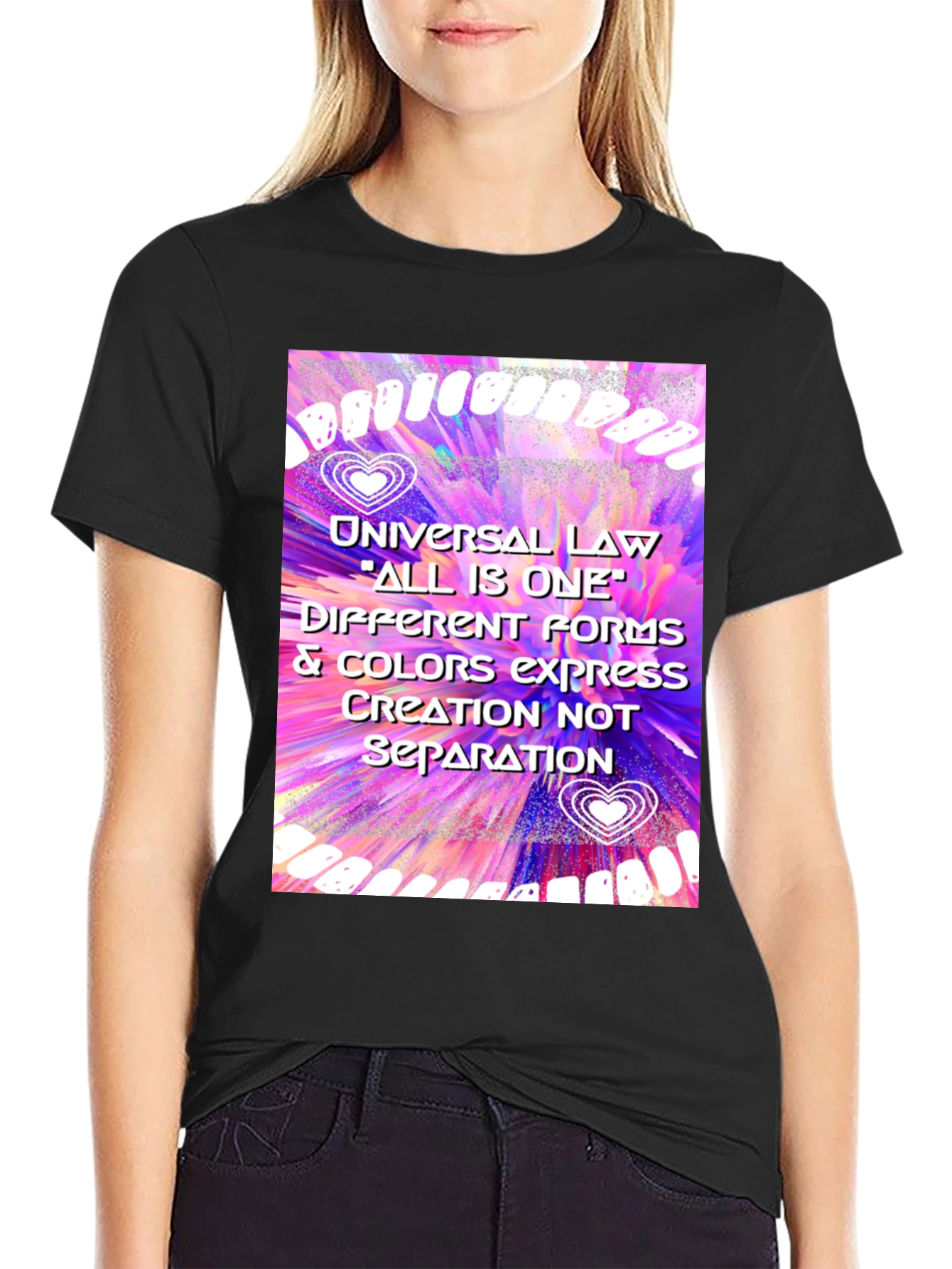 Universal Law All is One Graphic T-Shirt