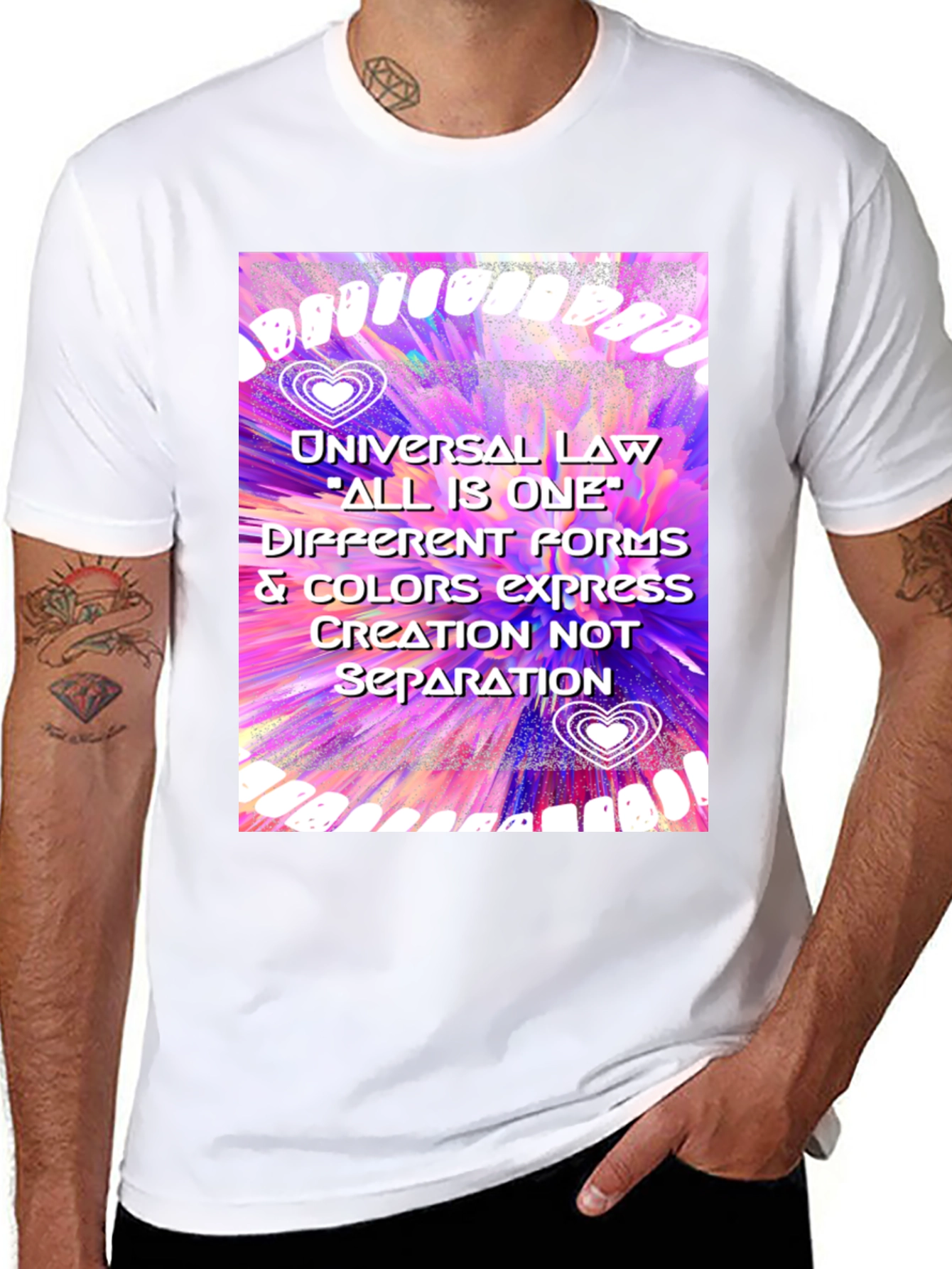 Universal Law All is One Graphic T-Shirt