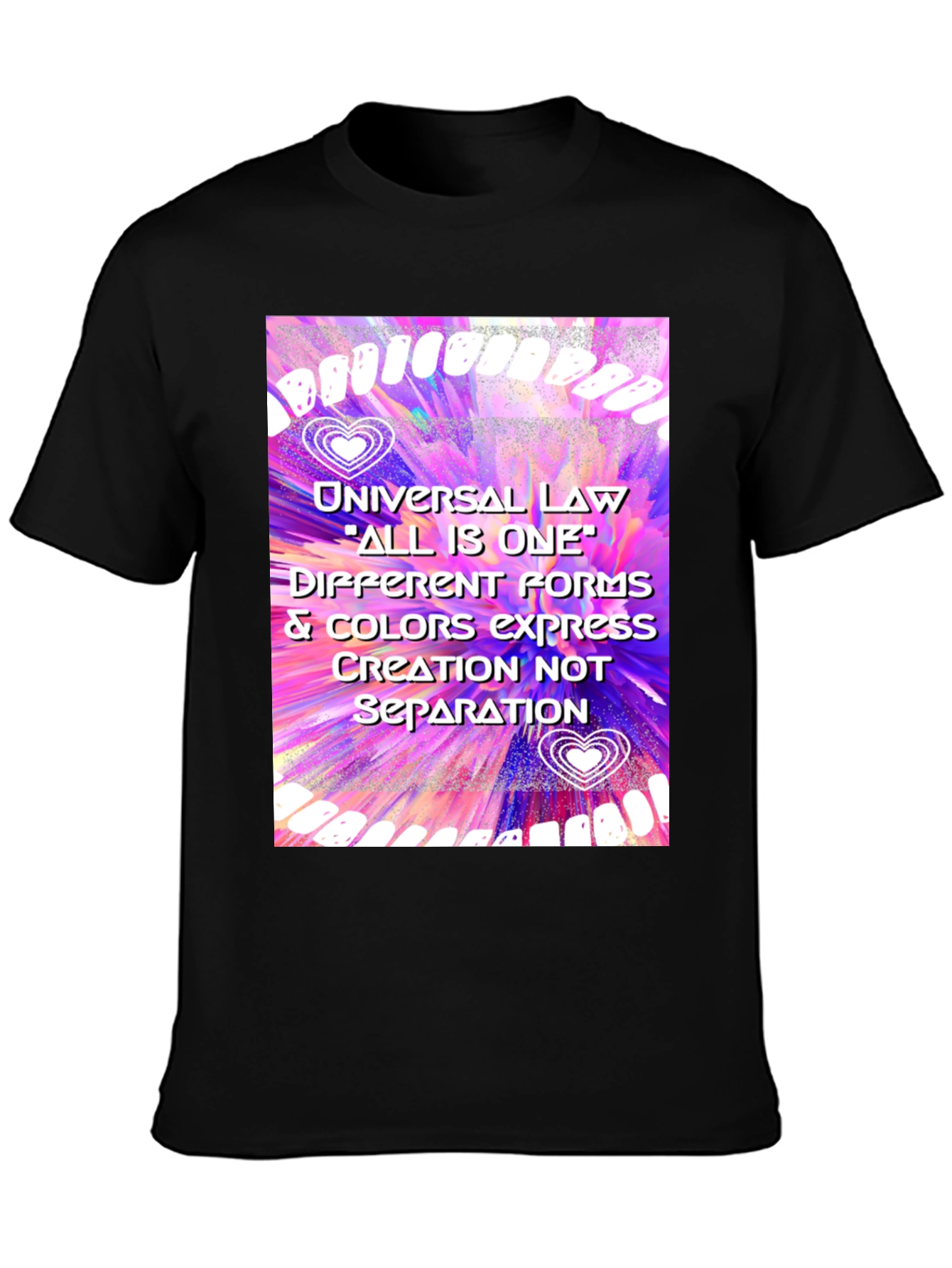 Universal Law All is One Graphic T-Shirt
