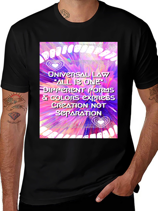 Universal Law All is One Graphic T-Shirt