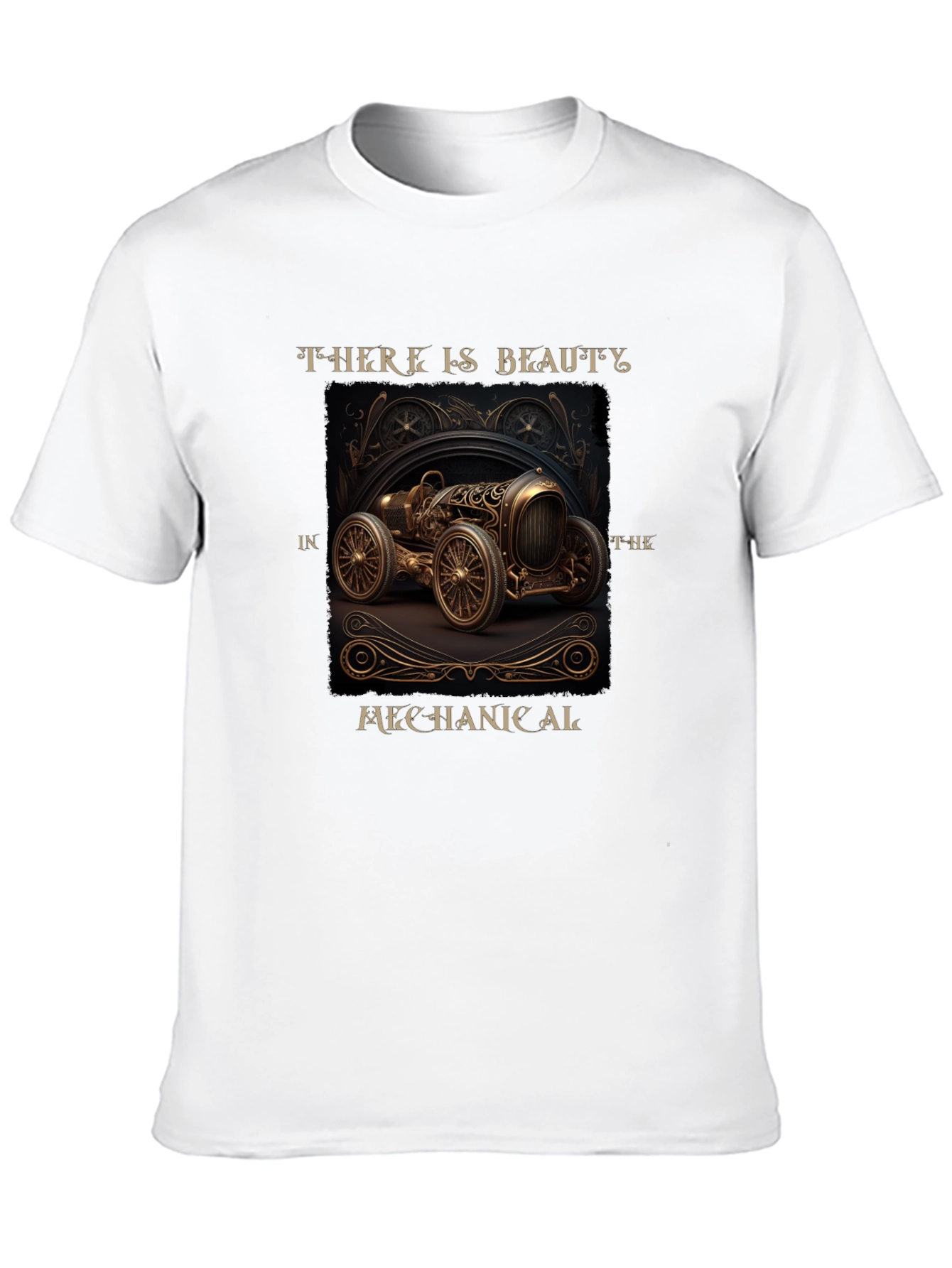 Steampunk Car Graphic T-Shirt