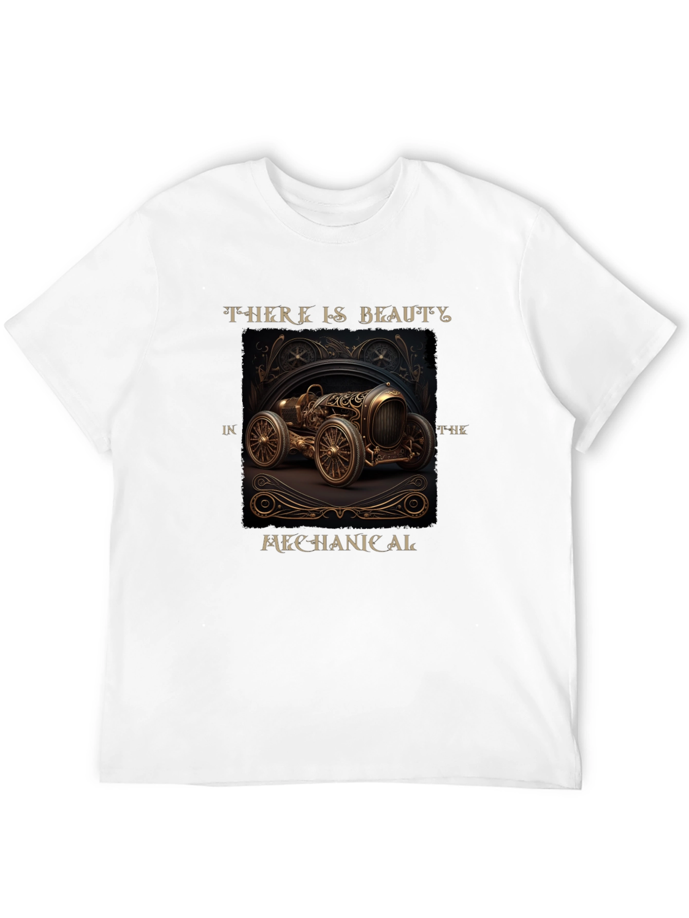 Steampunk Car Graphic T-Shirt
