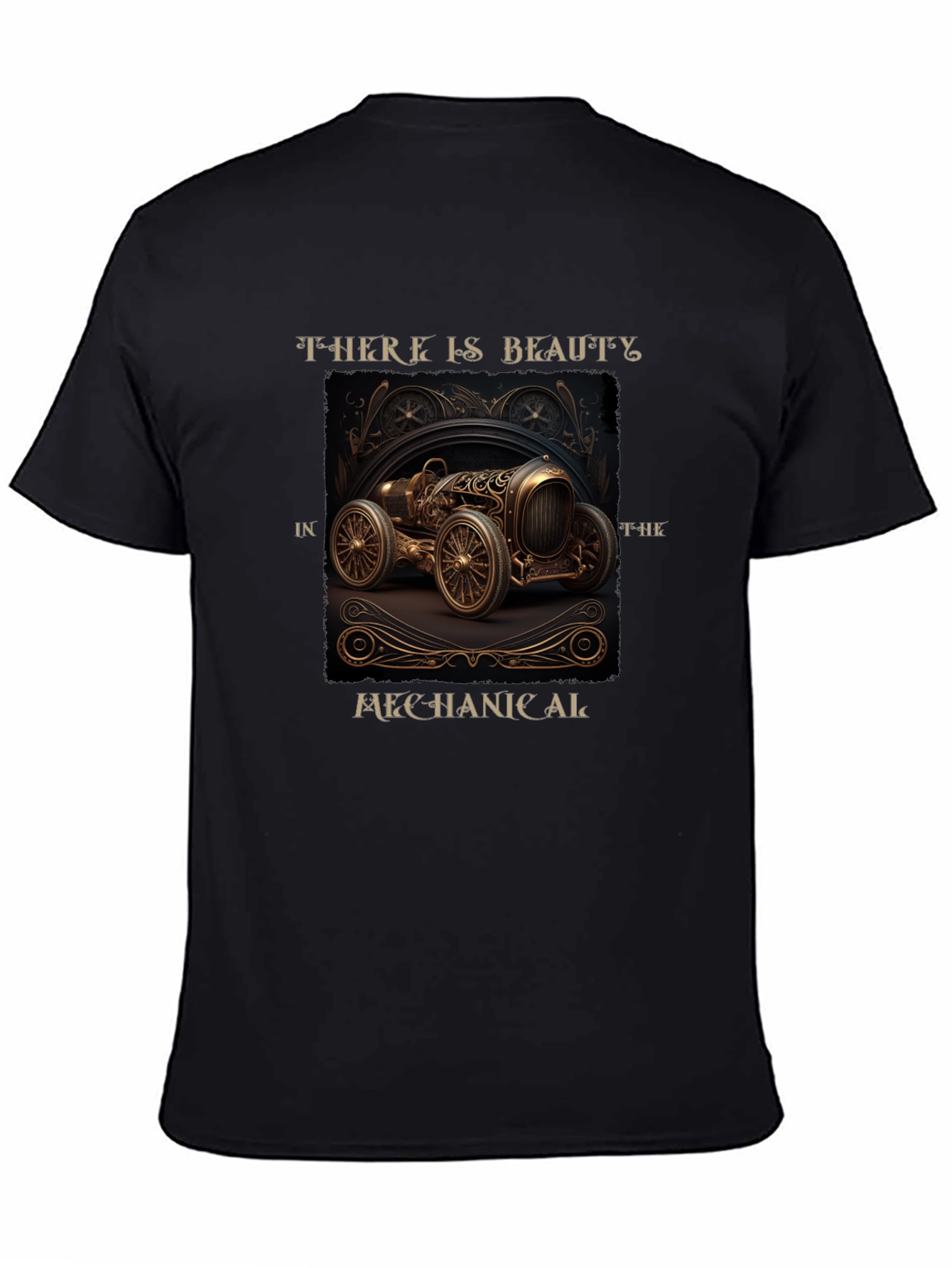 Steampunk Car Graphic T-Shirt