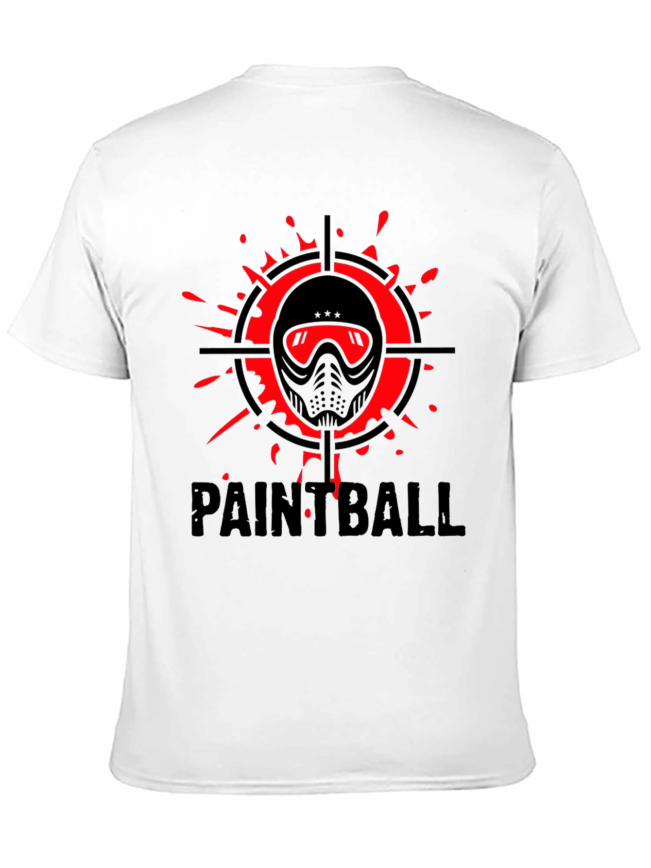 Paintball Target T-Shirt - Black