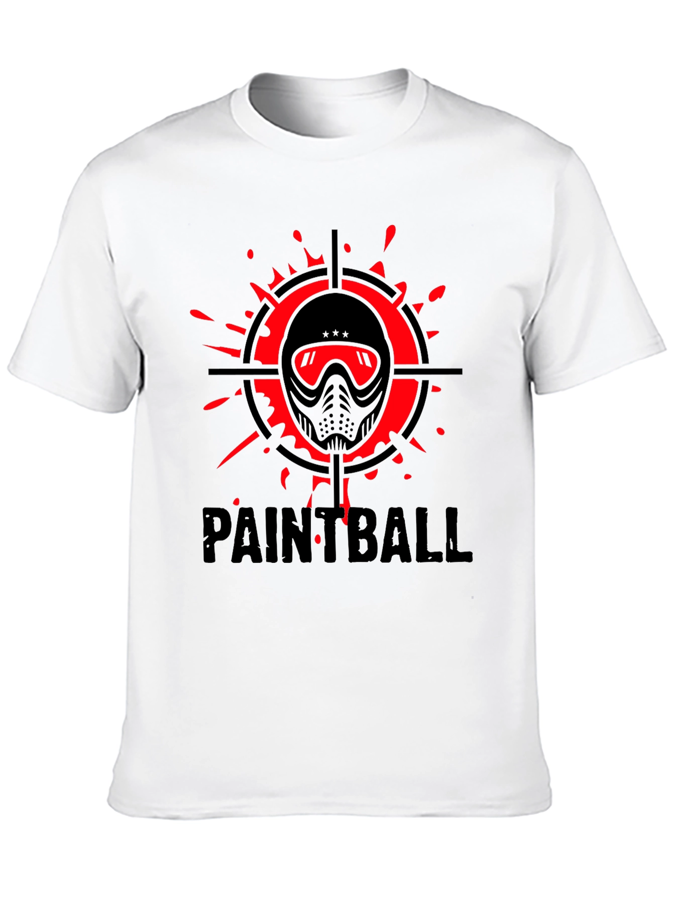 Paintball Target T-Shirt - Black