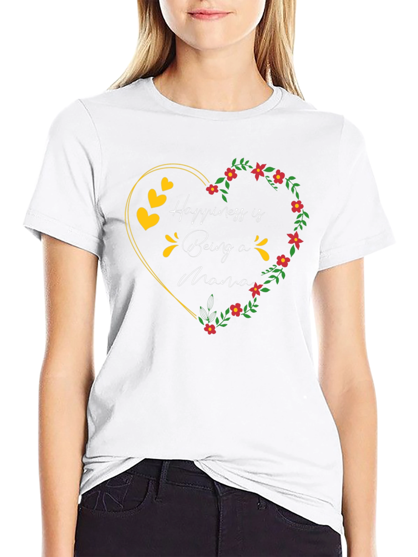 Happiness is Being a Mama T-Shirt