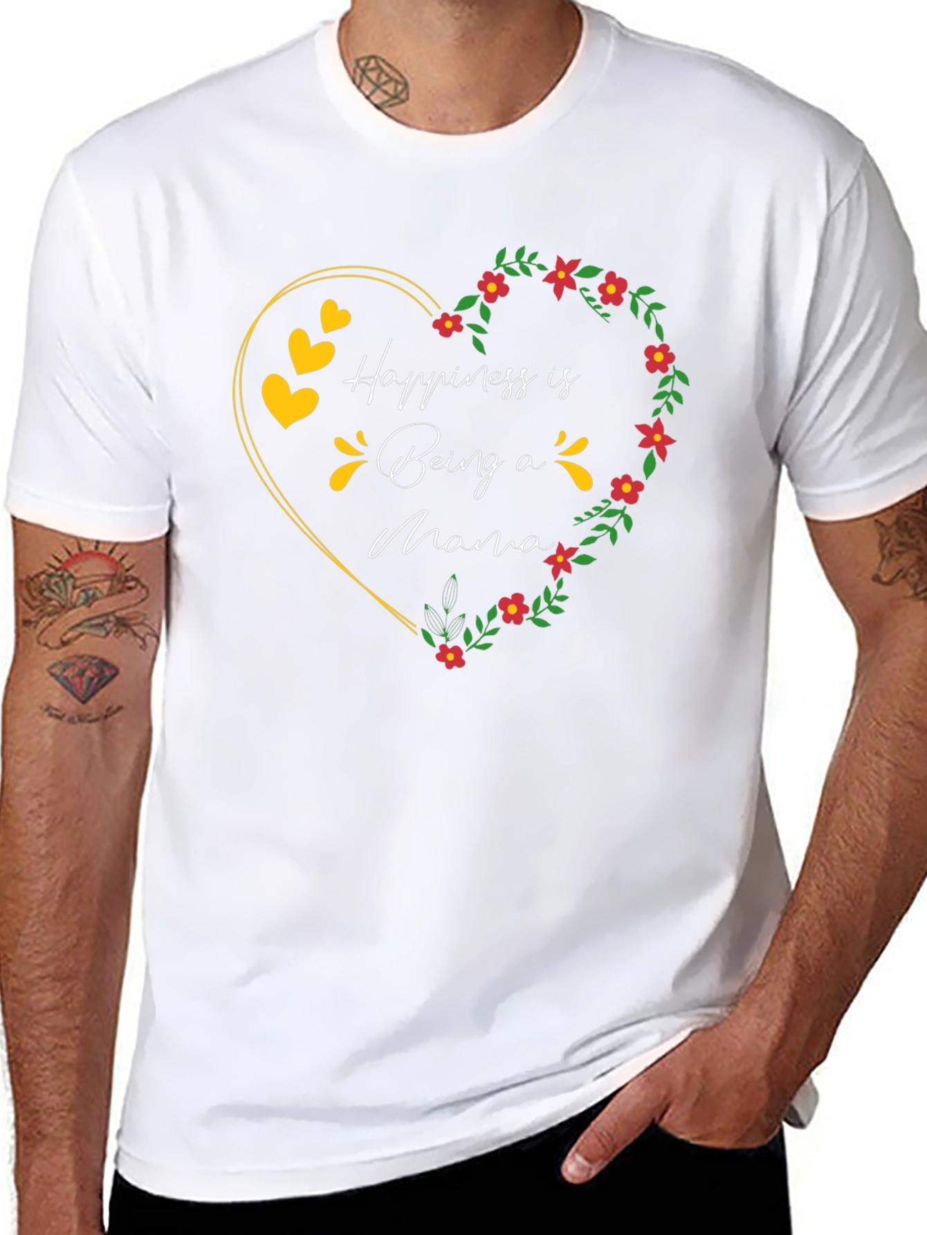 Happiness is Being a Mama T-Shirt