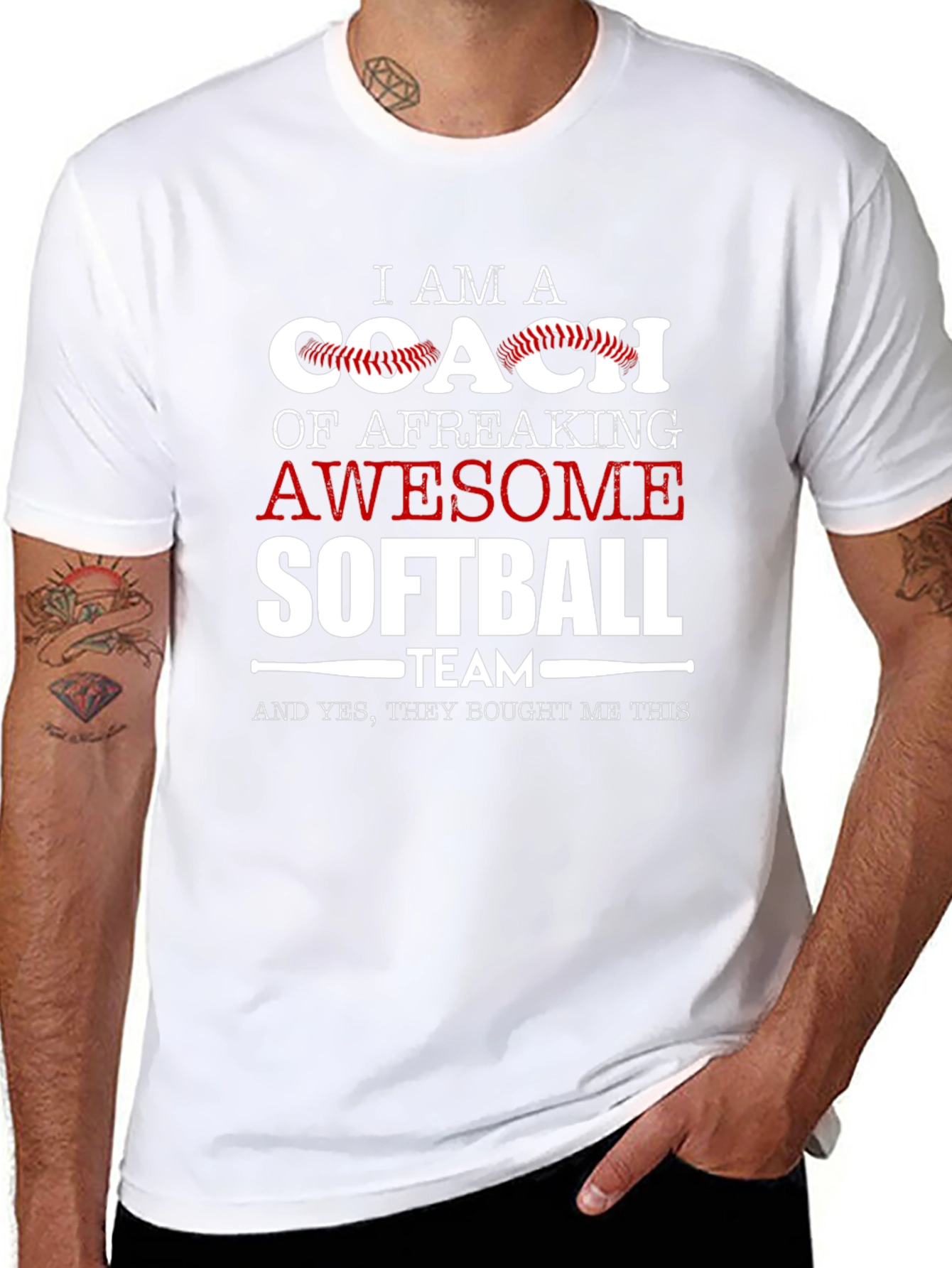 Awesome Softball Coach T-Shirt