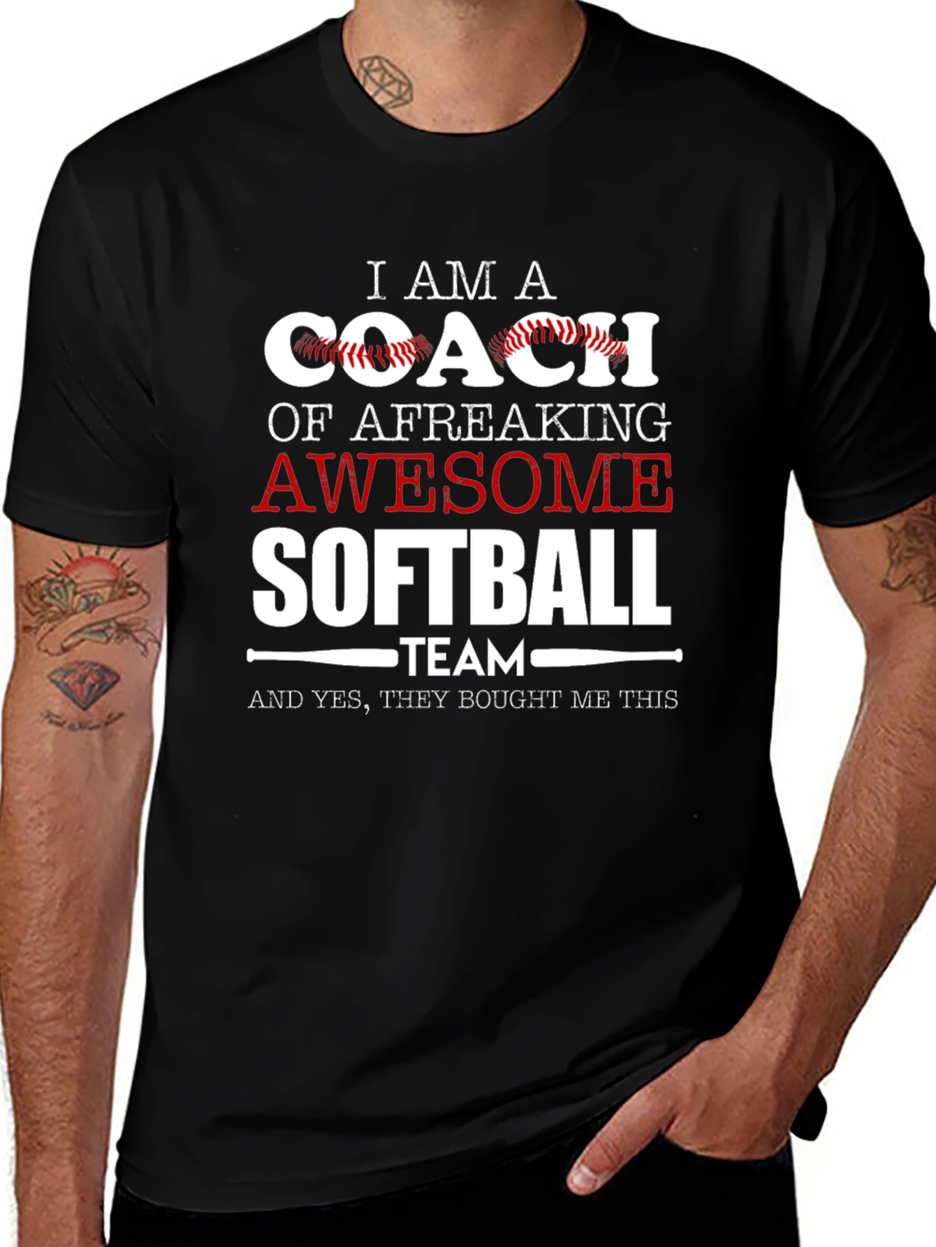Awesome Softball Coach T-Shirt