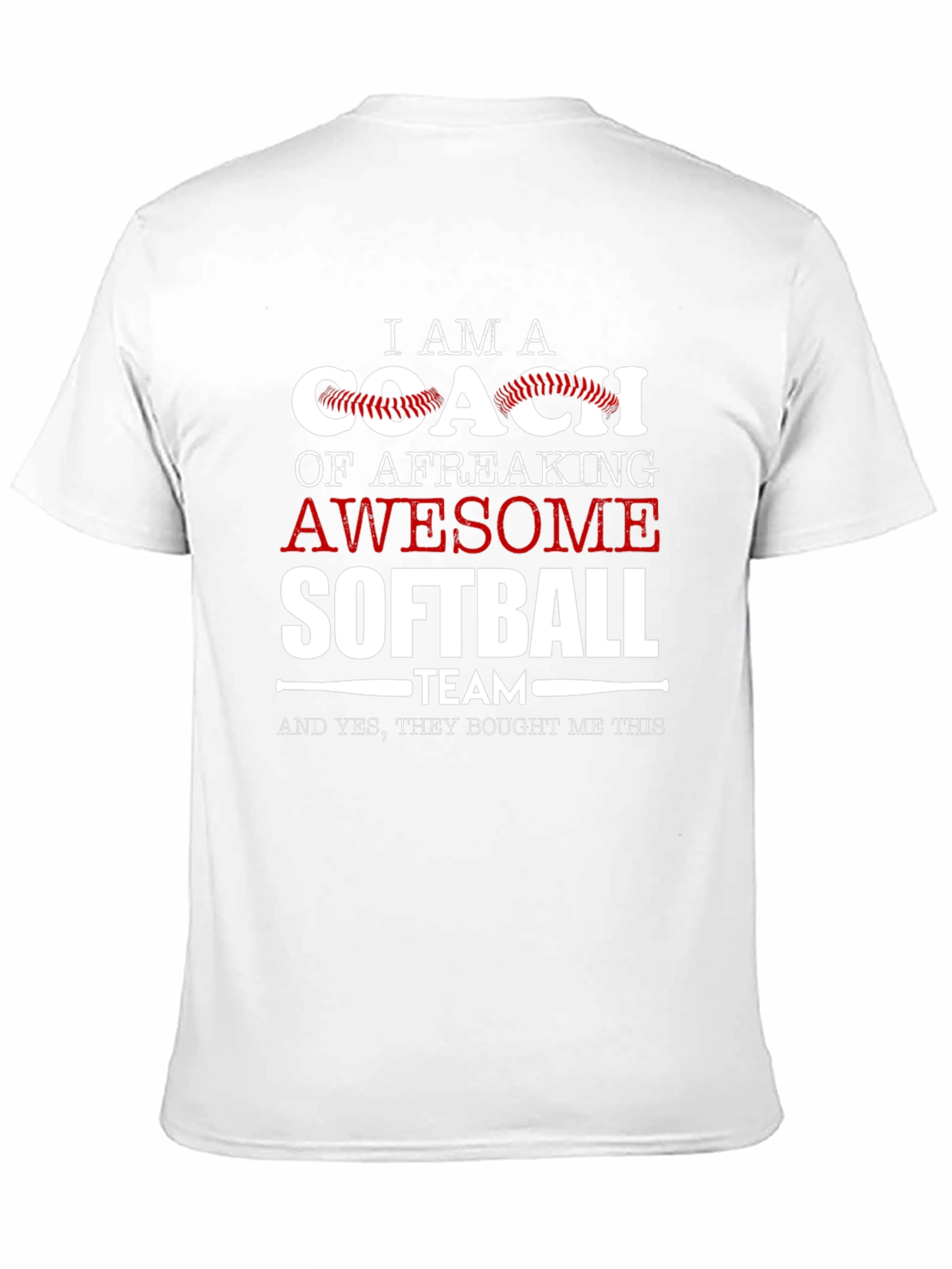Awesome Softball Coach T-Shirt