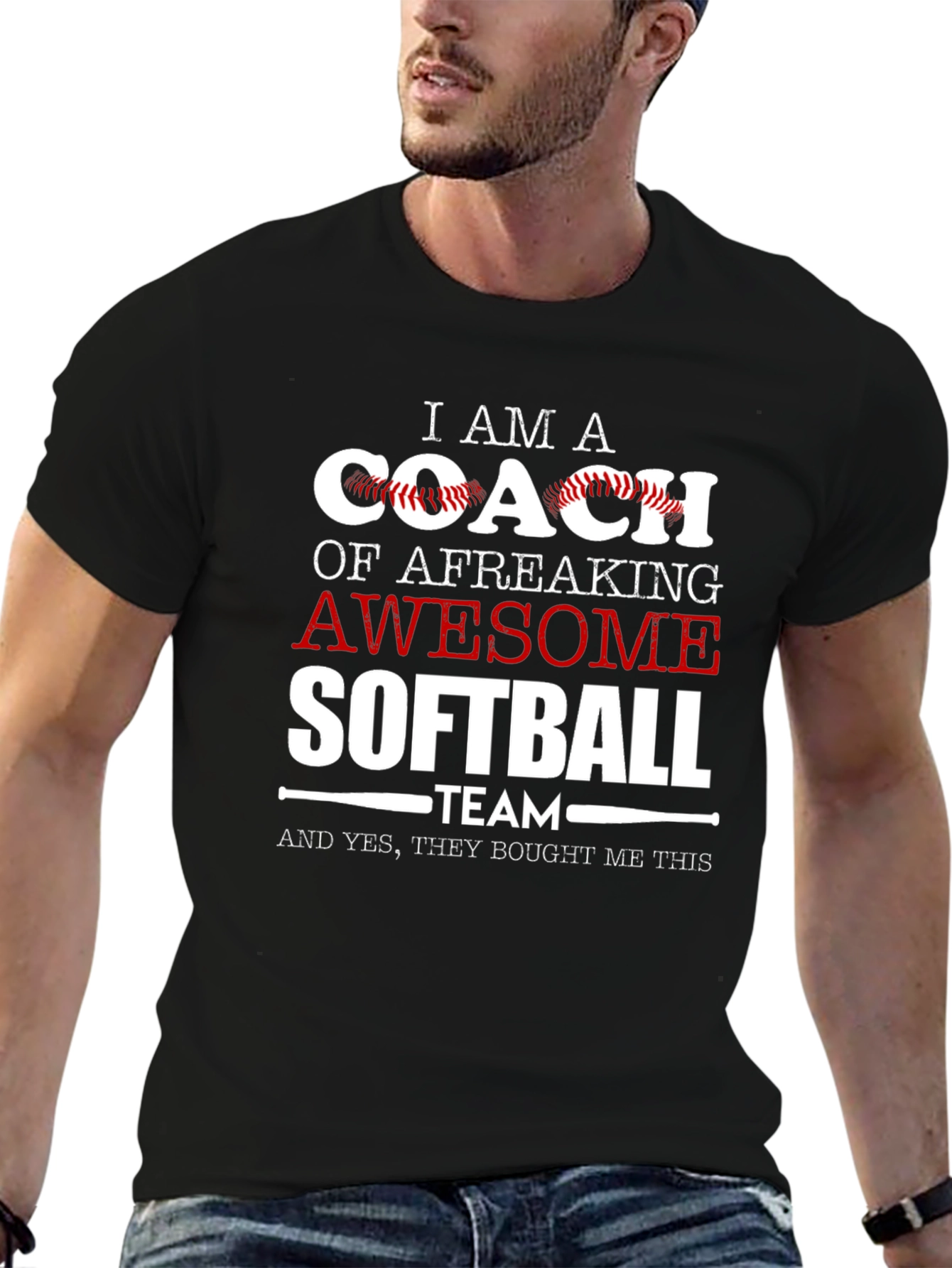 Awesome Softball Coach T-Shirt