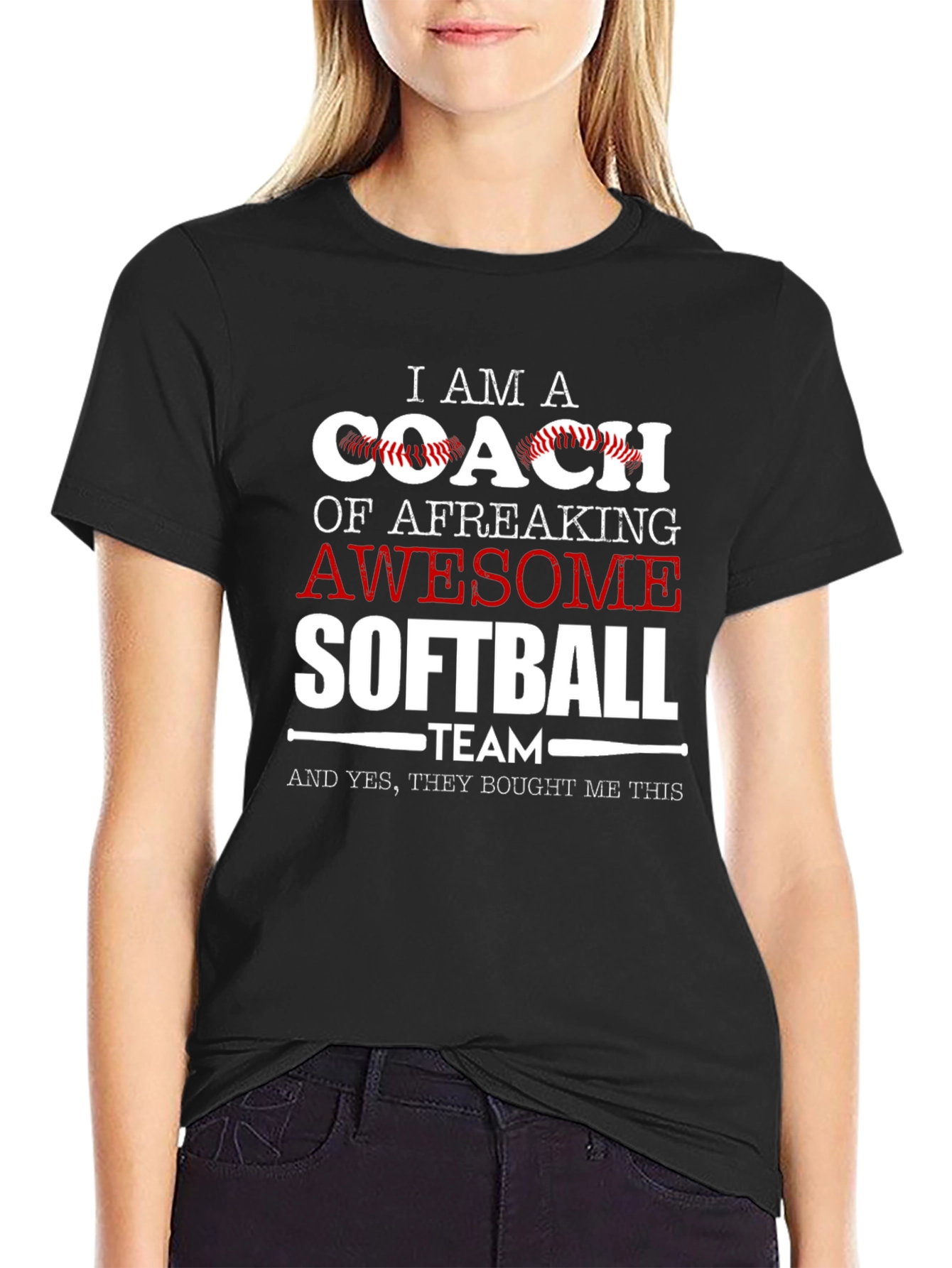 Awesome Softball Coach T-Shirt
