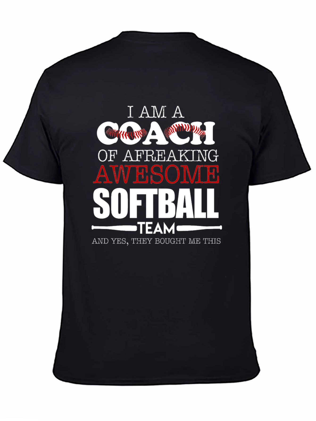 Awesome Softball Coach T-Shirt