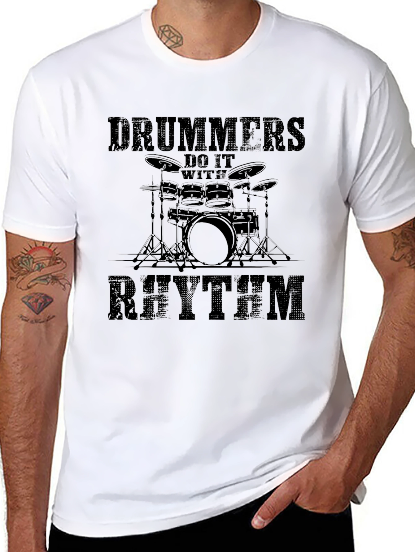 Drummers Do It With Rhythm T-Shirt