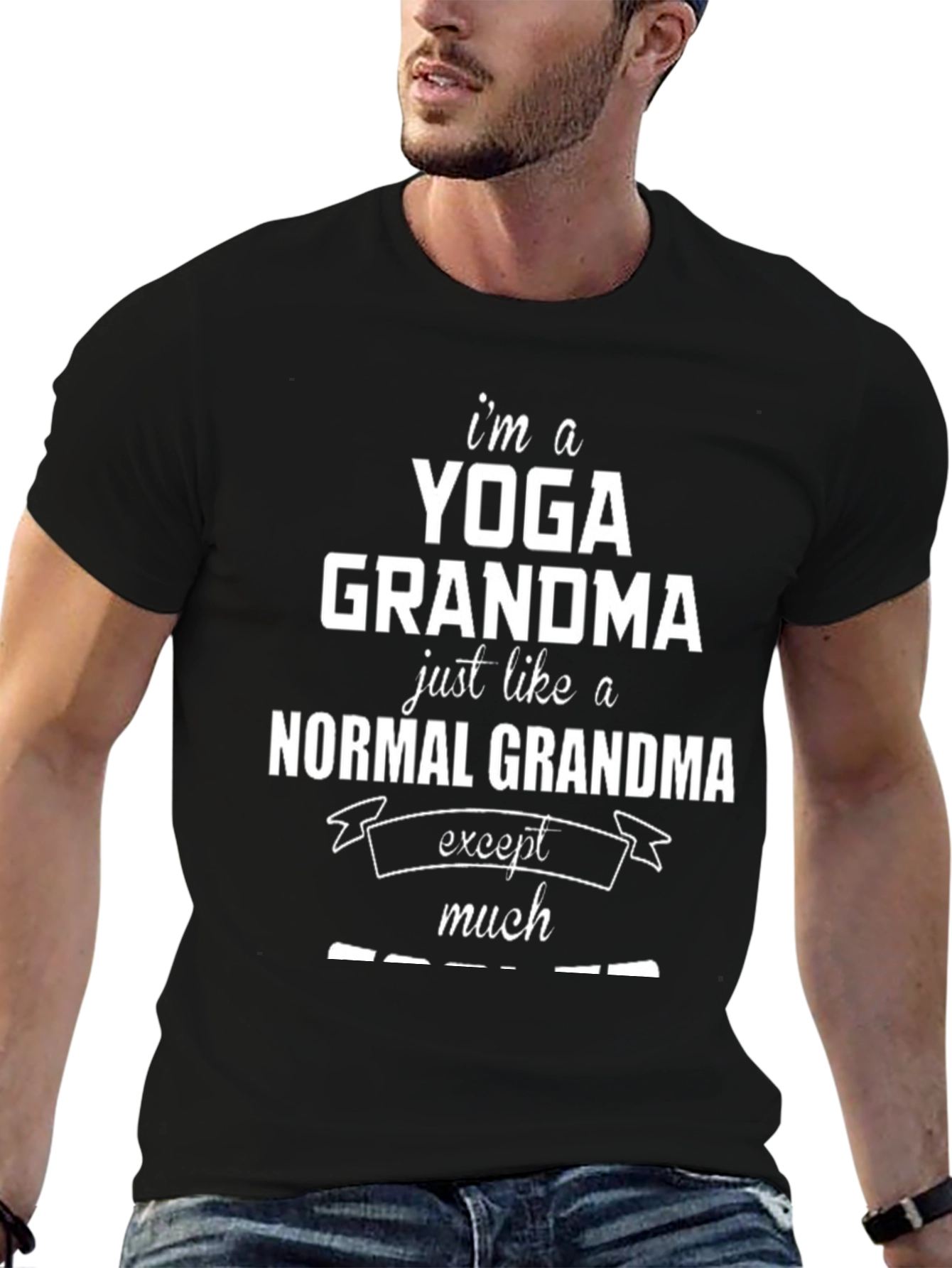 Yoga Grandma T-Shirt - Fun & Stylish