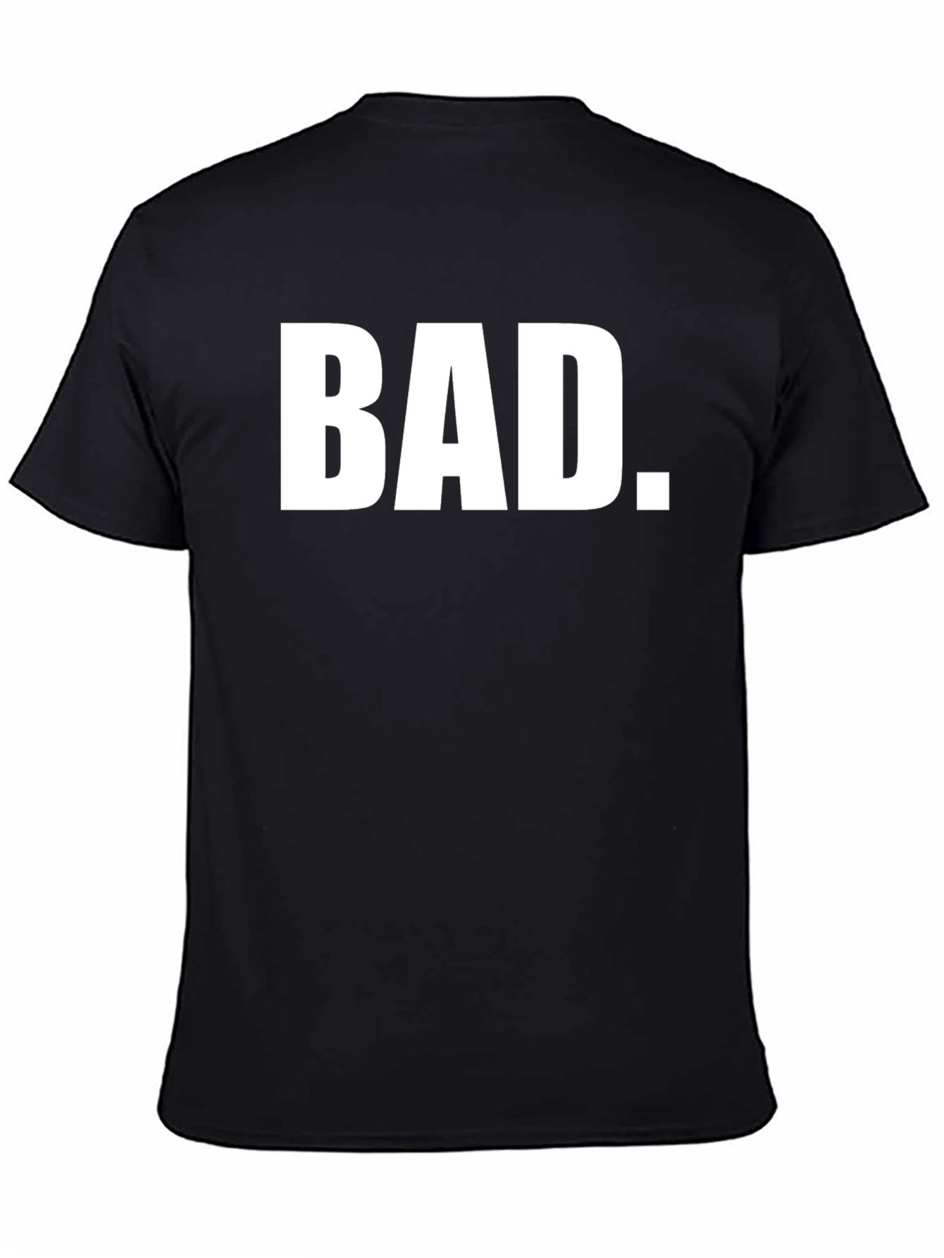 Mens BAD. Graphic Black T-Shirt