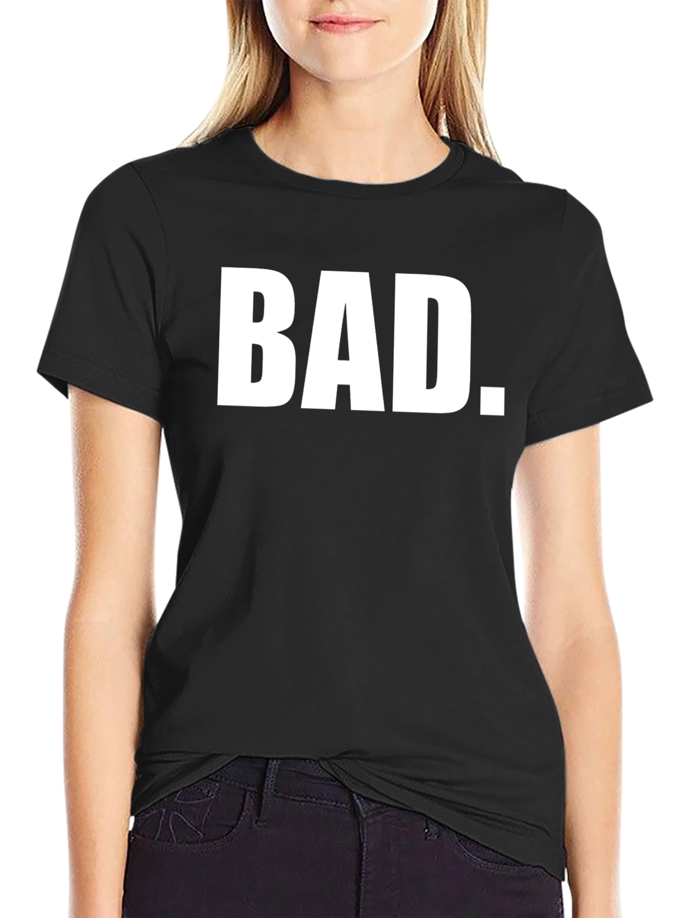 Mens BAD. Graphic Black T-Shirt