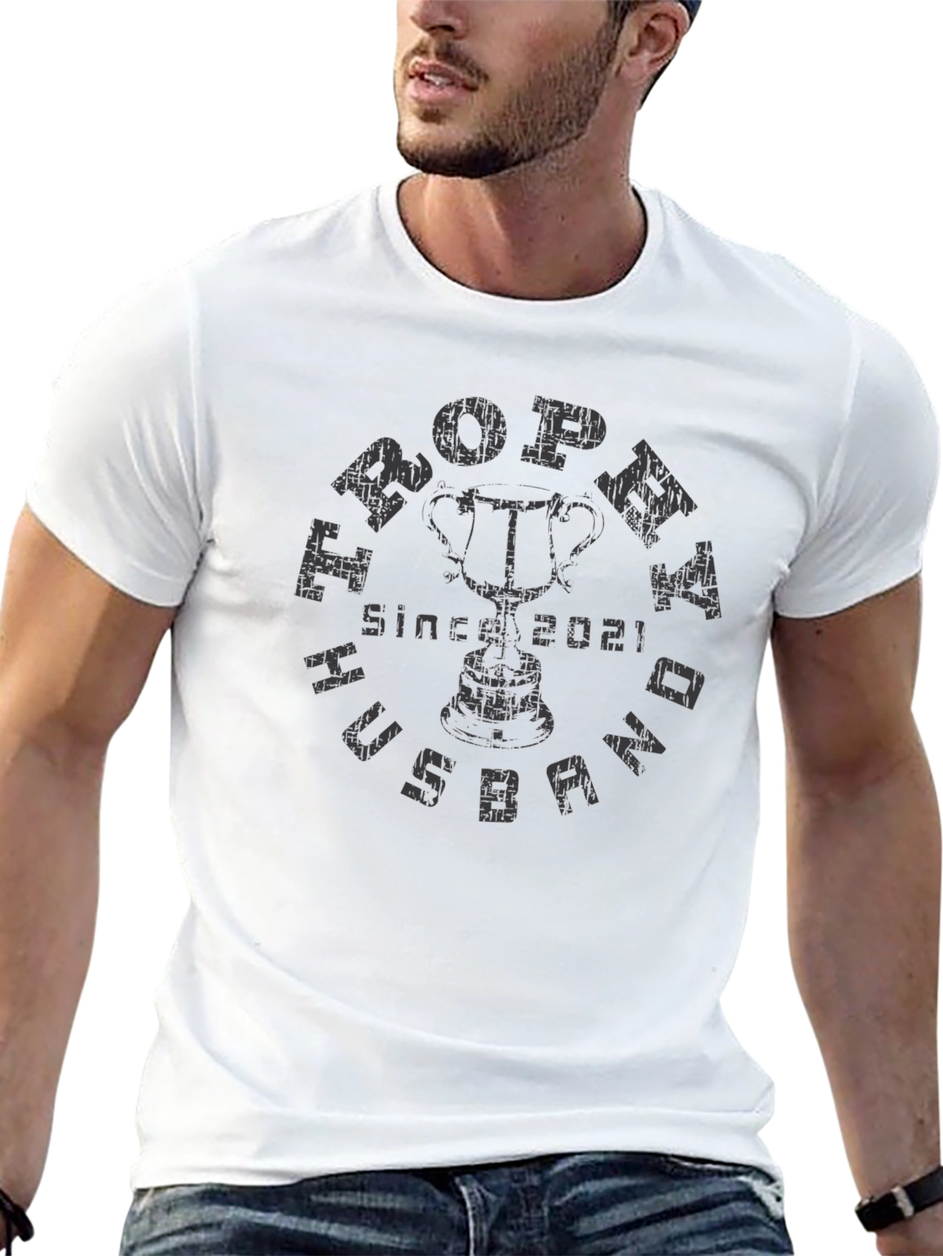 Trophy Husband Since 2021 Graphic Tee