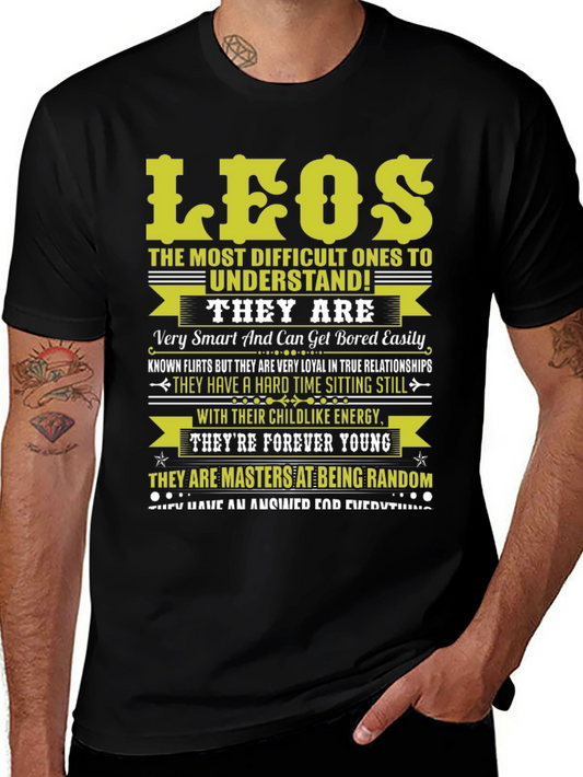 LEOS Zodiac T-Shirt: Difficult Ones to Understand!